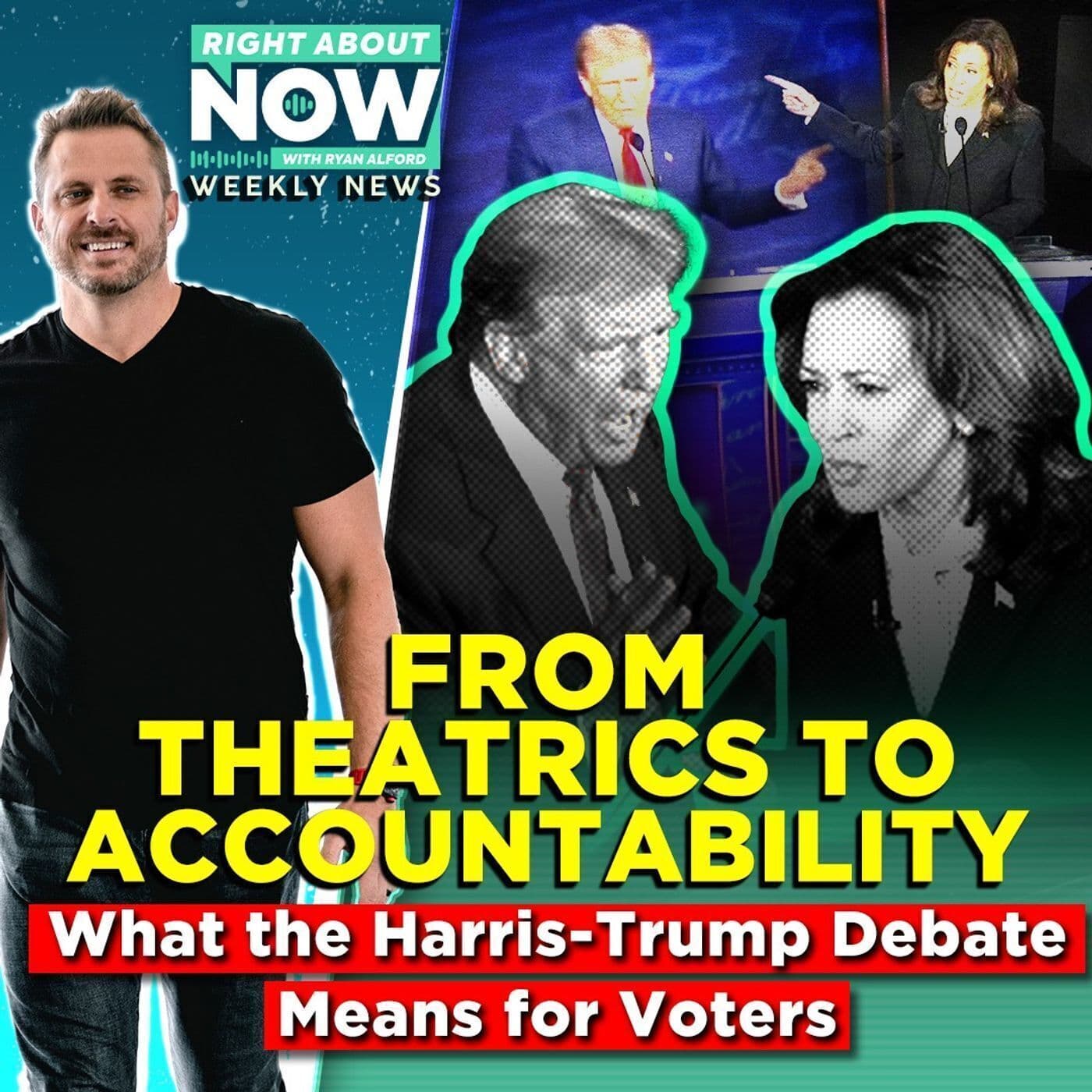 From Theatrics to Accountability: What the Harris-Trump Debate Means for Voters artwork
