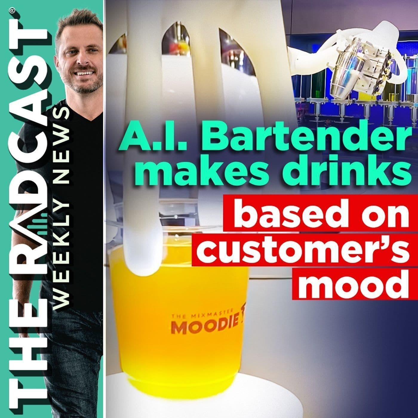 The Week of January 12, 2024 Marketing and Business News: A.I. Bartender Makes Drinks Based on Customer's Mood artwork