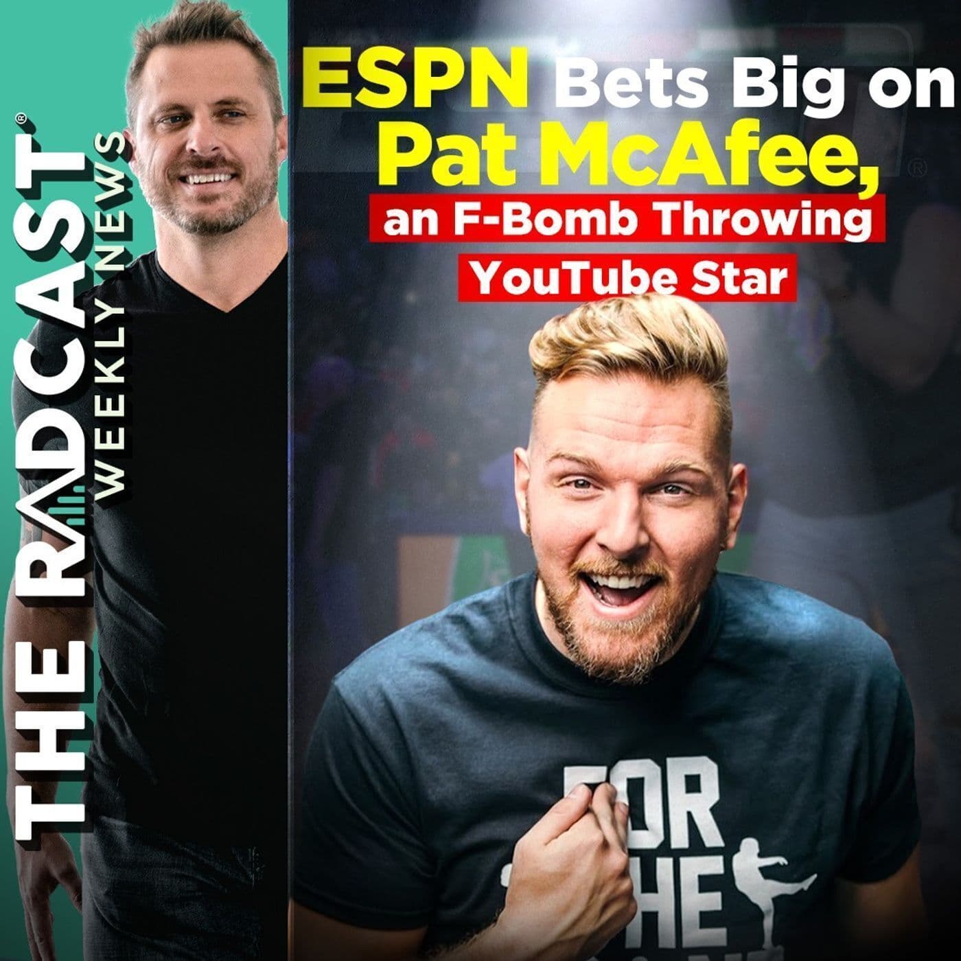 The Week of September 08, 2023 Marketing and Business News: ESPN Bets Big on Pat McAfee, an F-Bomb Throwing YouTube Star artwork