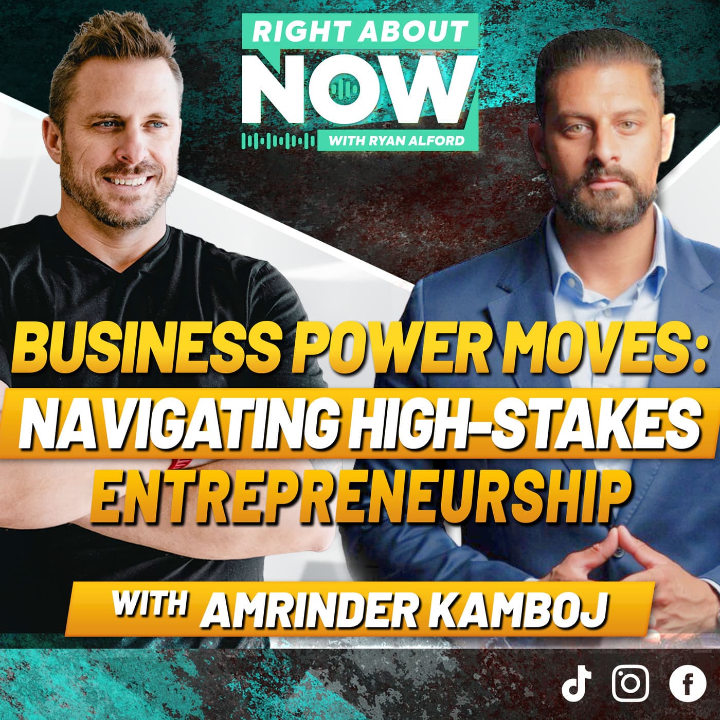 Business Power Moves: Navigating High-Stakes Entrepreneurship with Amrinder Kamboj artwork