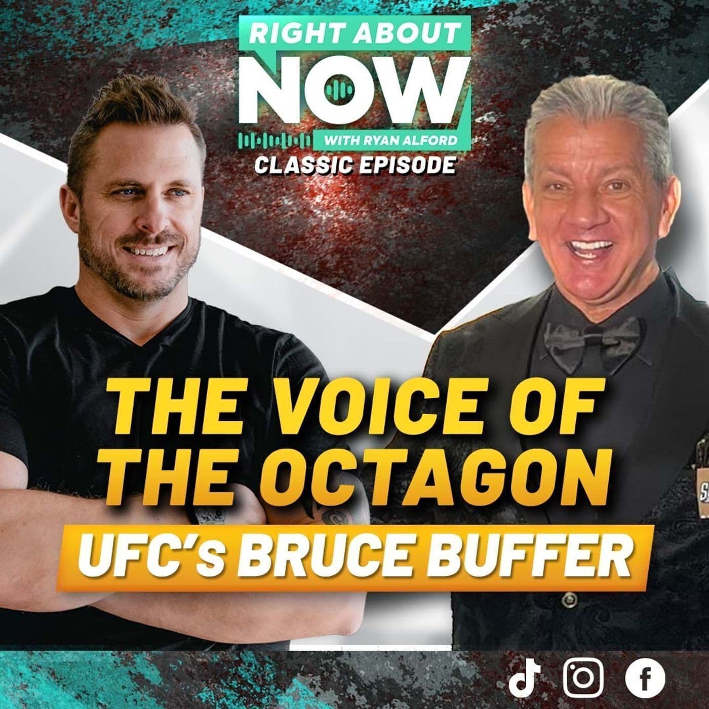 The Voice of the Octagon UFC’s Bruce Buffer artwork