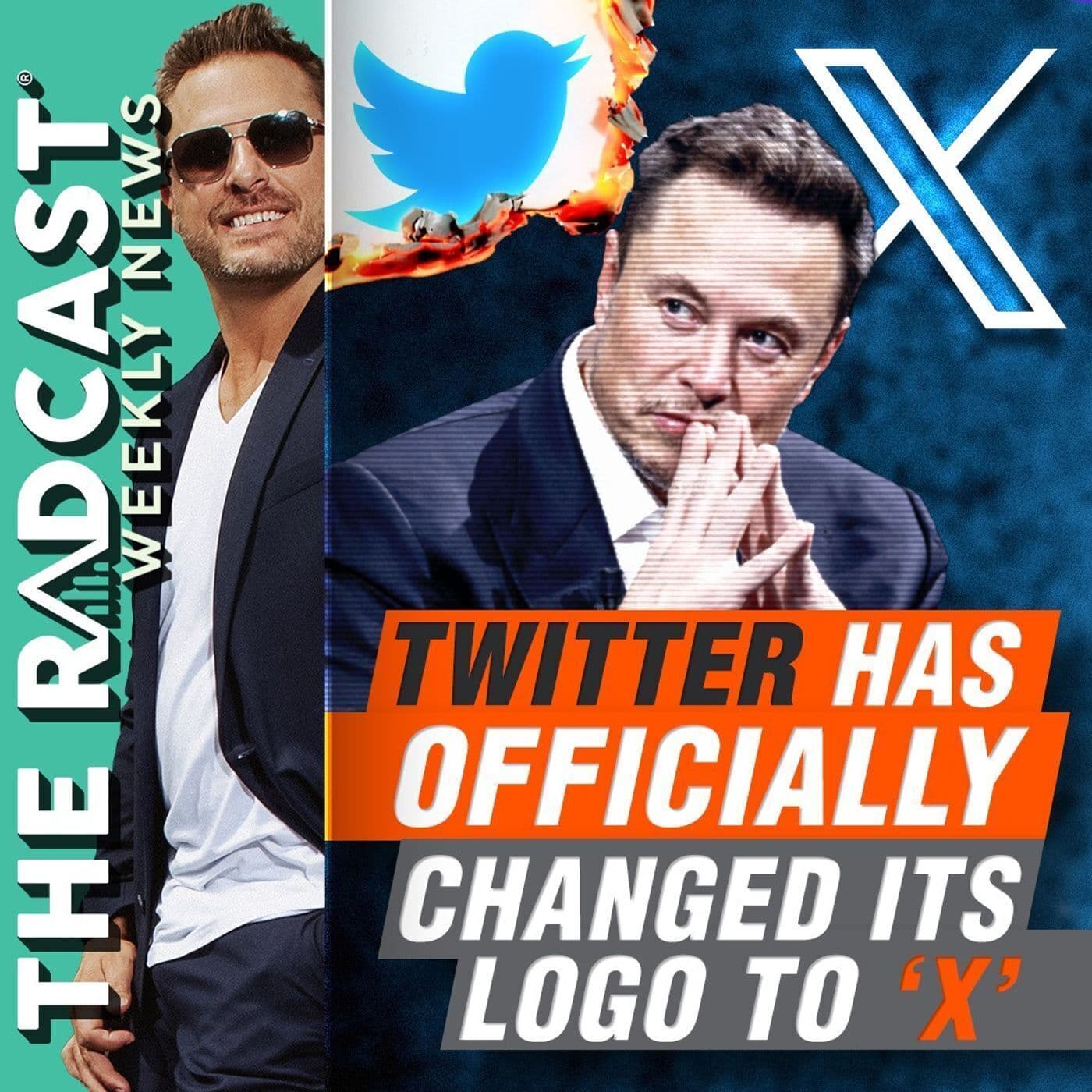 The Week of July 28, 2023 Marketing and Business News: Twitter Has Officially Changed Its Logo to ‘X’ artwork