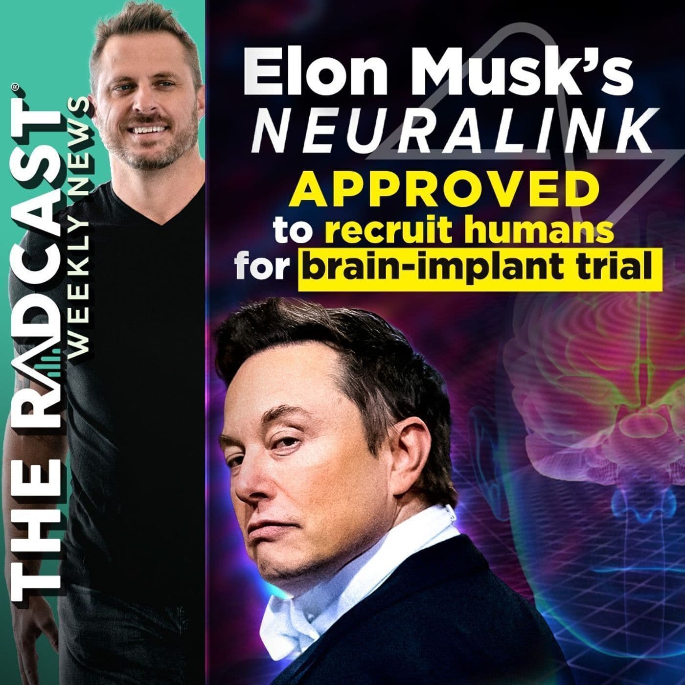 The Week of September 22, 2023 Marketing and Business News: Elon Musk’s Neuralink Approved to Recruit Humans for Brain-Implant Trial artwork
