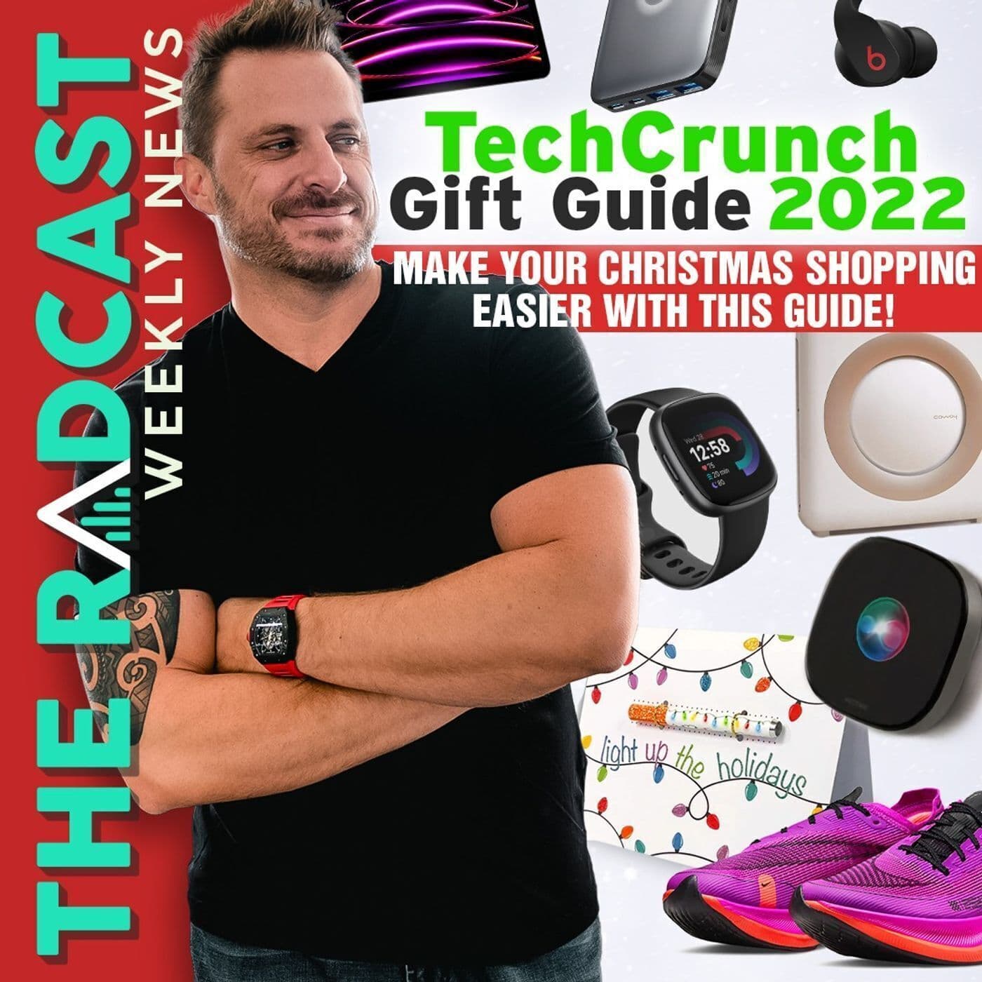 TechCrunch Gift Guide 2022: Weekly News 12.16.22 artwork