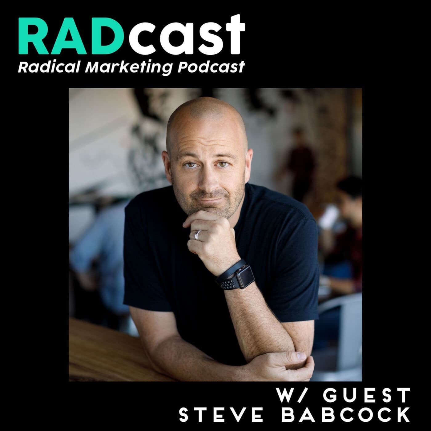 Ryan talks with guest Steve Babcock, former Chief Creative Office at VaynerMedia artwork