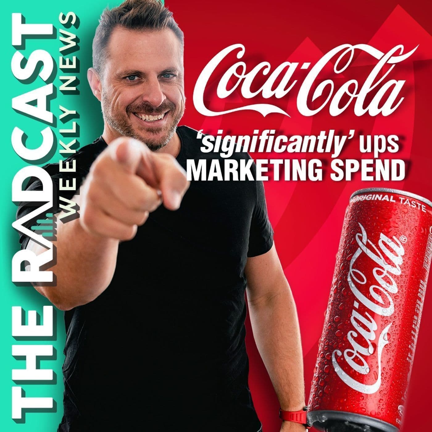 Coca Cola SIGNIFICANTLY Ups Marketing Spend: Weekly Marketing News 10.28.22 artwork