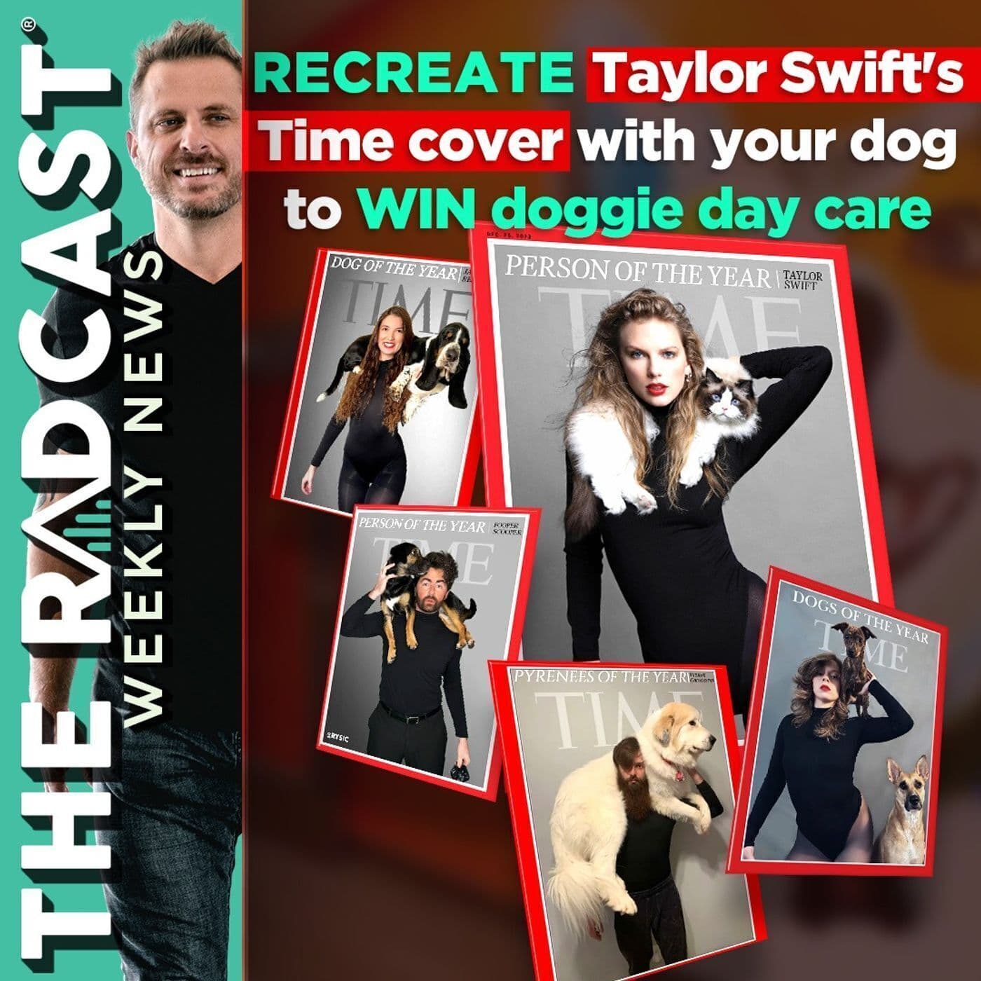 The Week of December 22, 2023 Marketing and Business News: Recreate Taylor Swift’s Time Cover with Your Dog to Win Doggie Day Care artwork