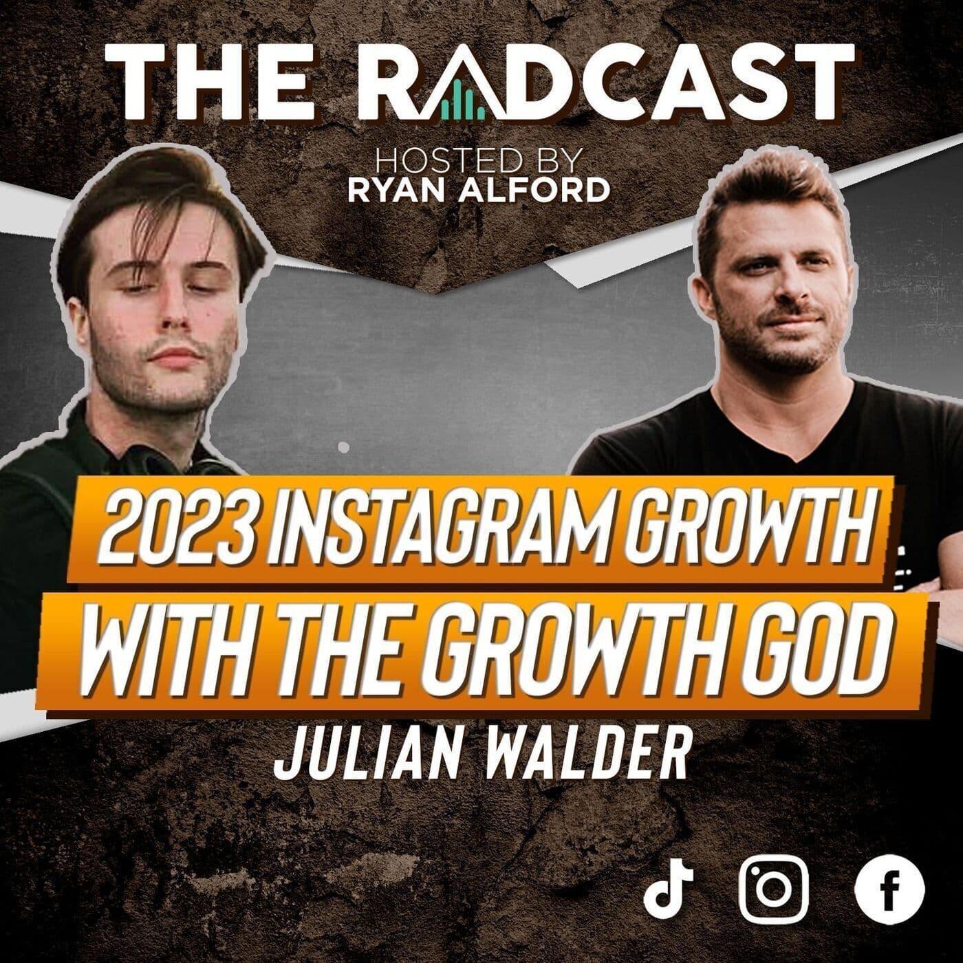 2023 Instagram Growth Hacks with the Growth God Julian Walder artwork