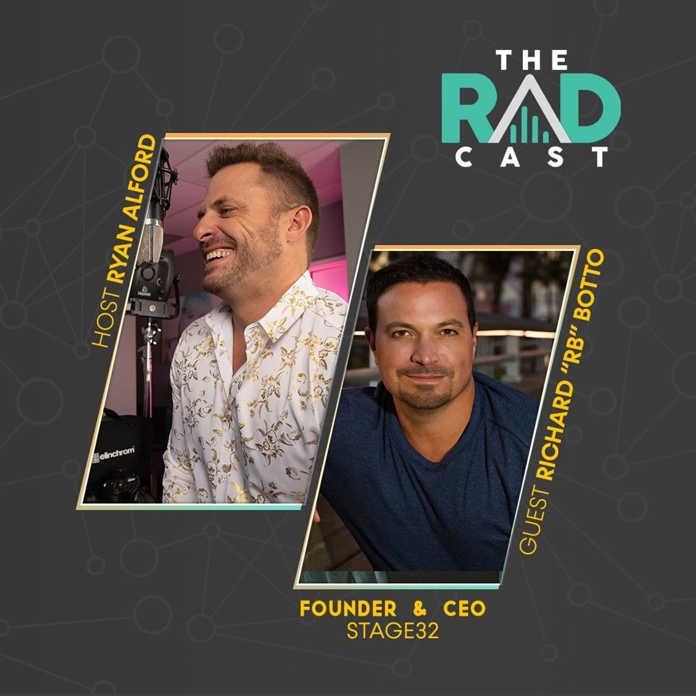 Richard ‘RB’ Botto, Actor - Producer, Speaker, Author, and Founder & CEO of Stage 32. artwork