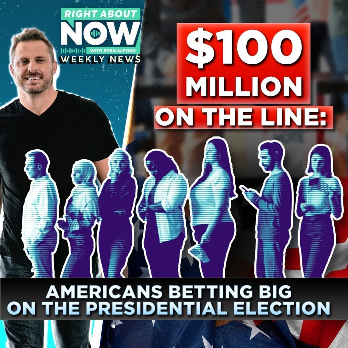 $100 Million on the Line: Americans Betting Big on the Presidential Election artwork