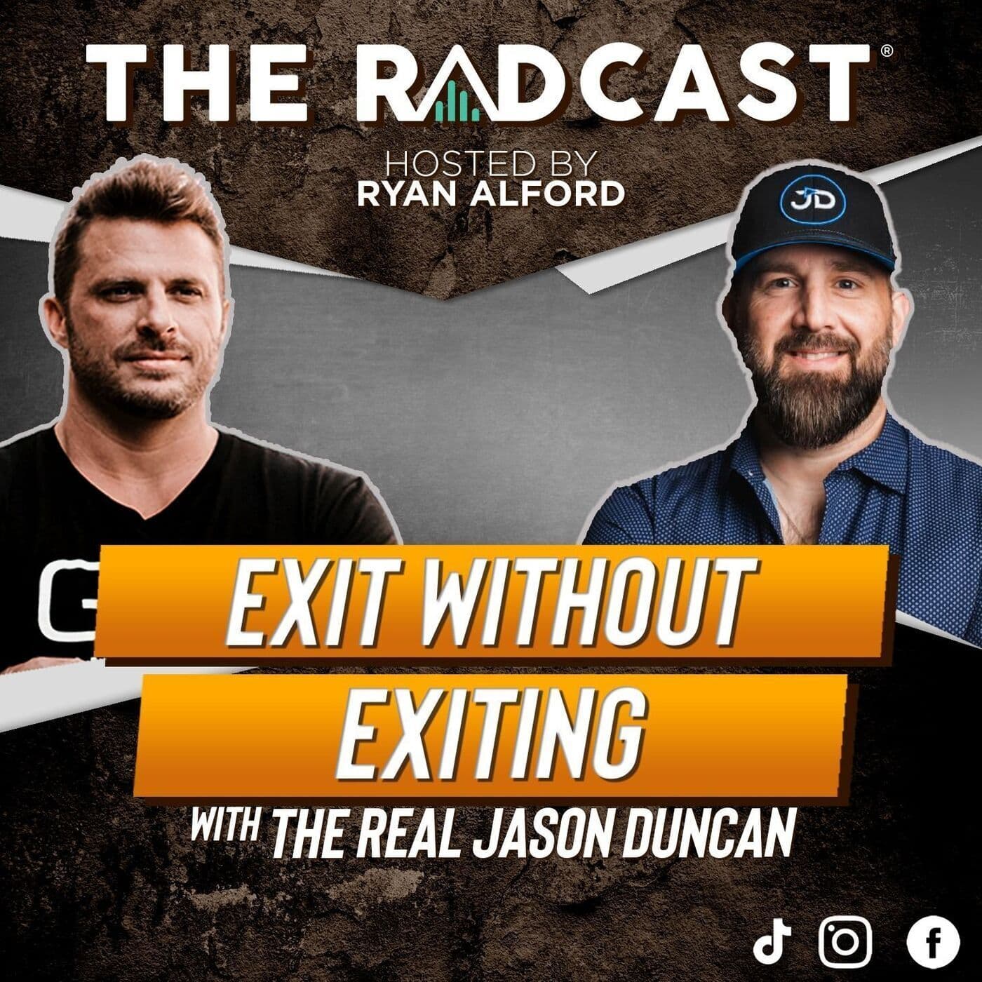Exit Without Exiting with The Real Jason Duncan artwork