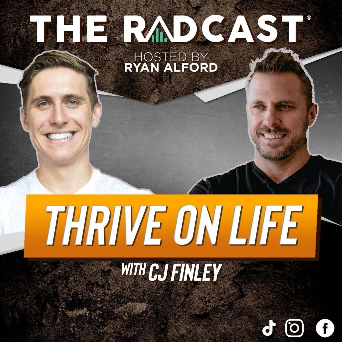 Thrive on Life with CJ Finley artwork