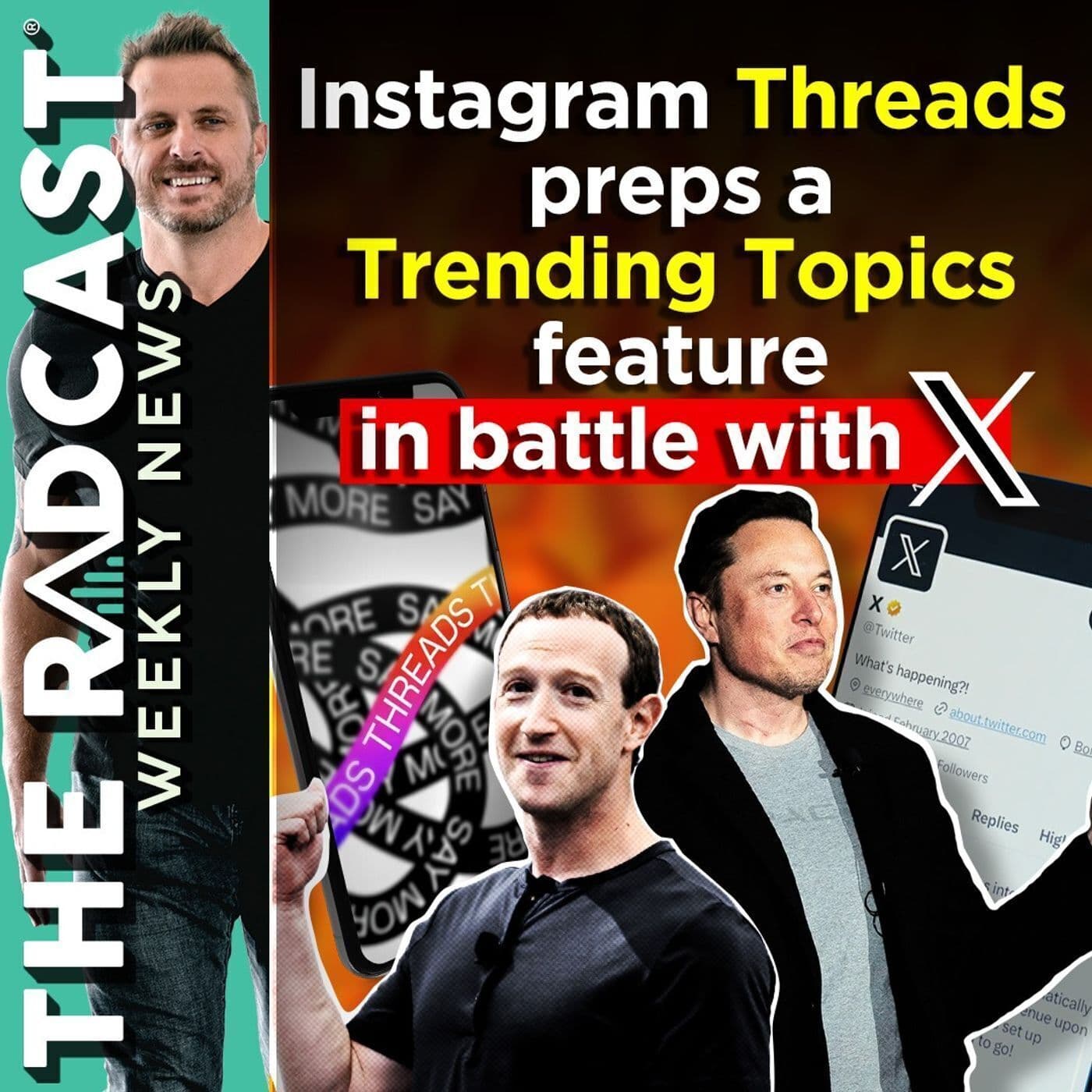 The Week of October 13, 2023 Marketing and Business News: Instagram Threads Preps A Trending Topics Feature In Battle With X artwork