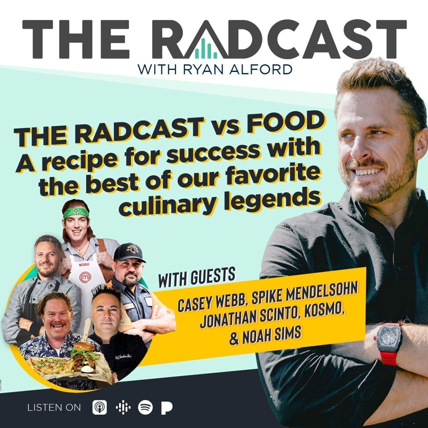 The Radcast vs Food: A Recipe for Success with the Best of Our Favorite Culinary Legends artwork