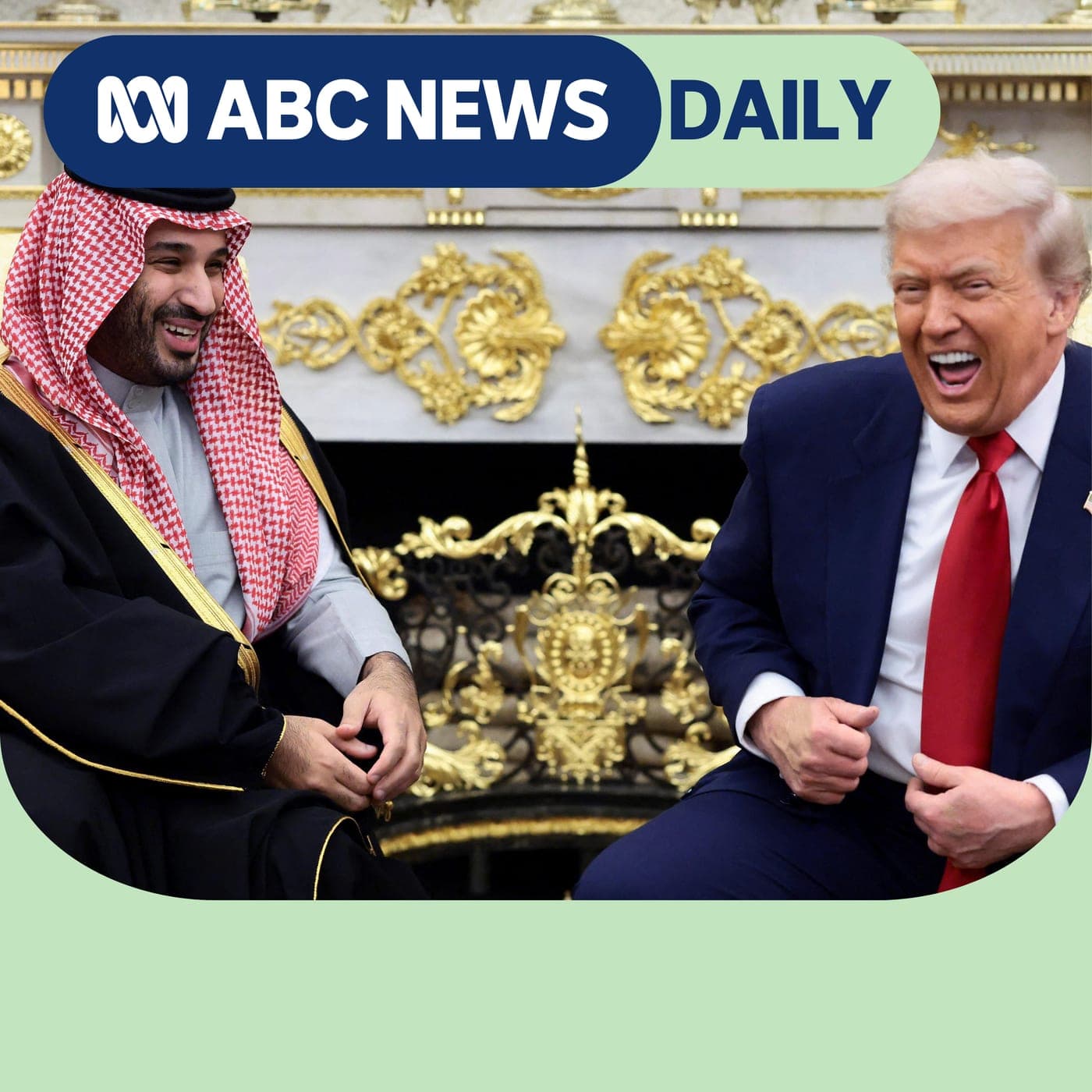 How the Saudi crown prince inspires Trump artwork
