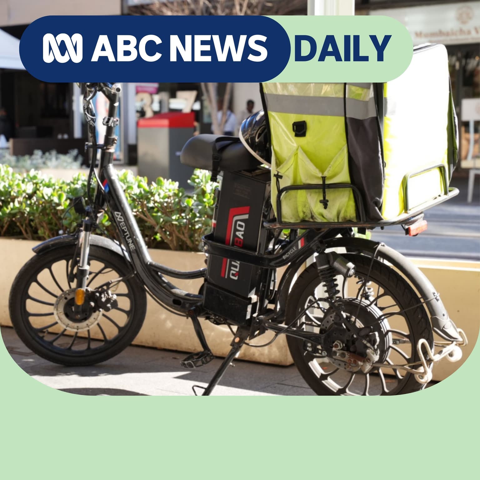 The e-bike problem on our roads (and footpaths) artwork