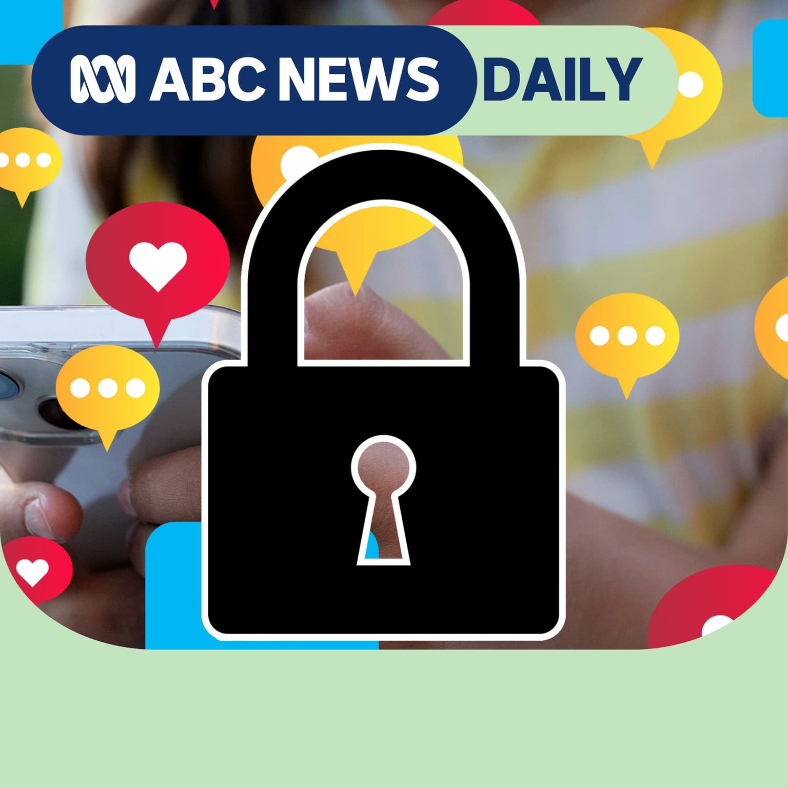 The reality of the teen social media ban artwork