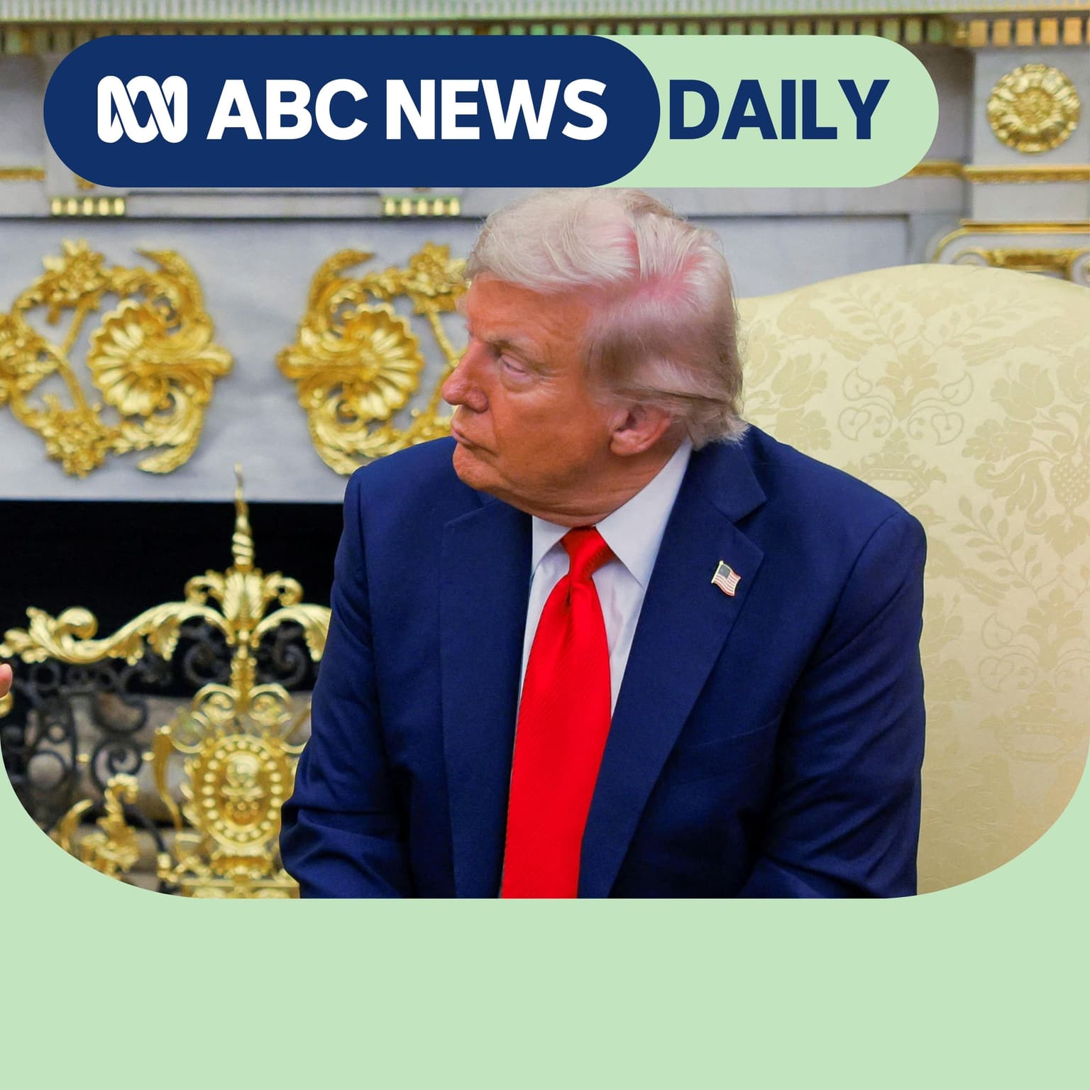 Trump’s 'gaudy' golden White House artwork