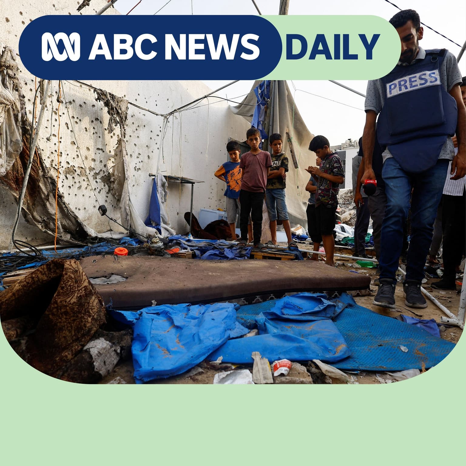 Peter Greste on Israel’s strike on journalists artwork