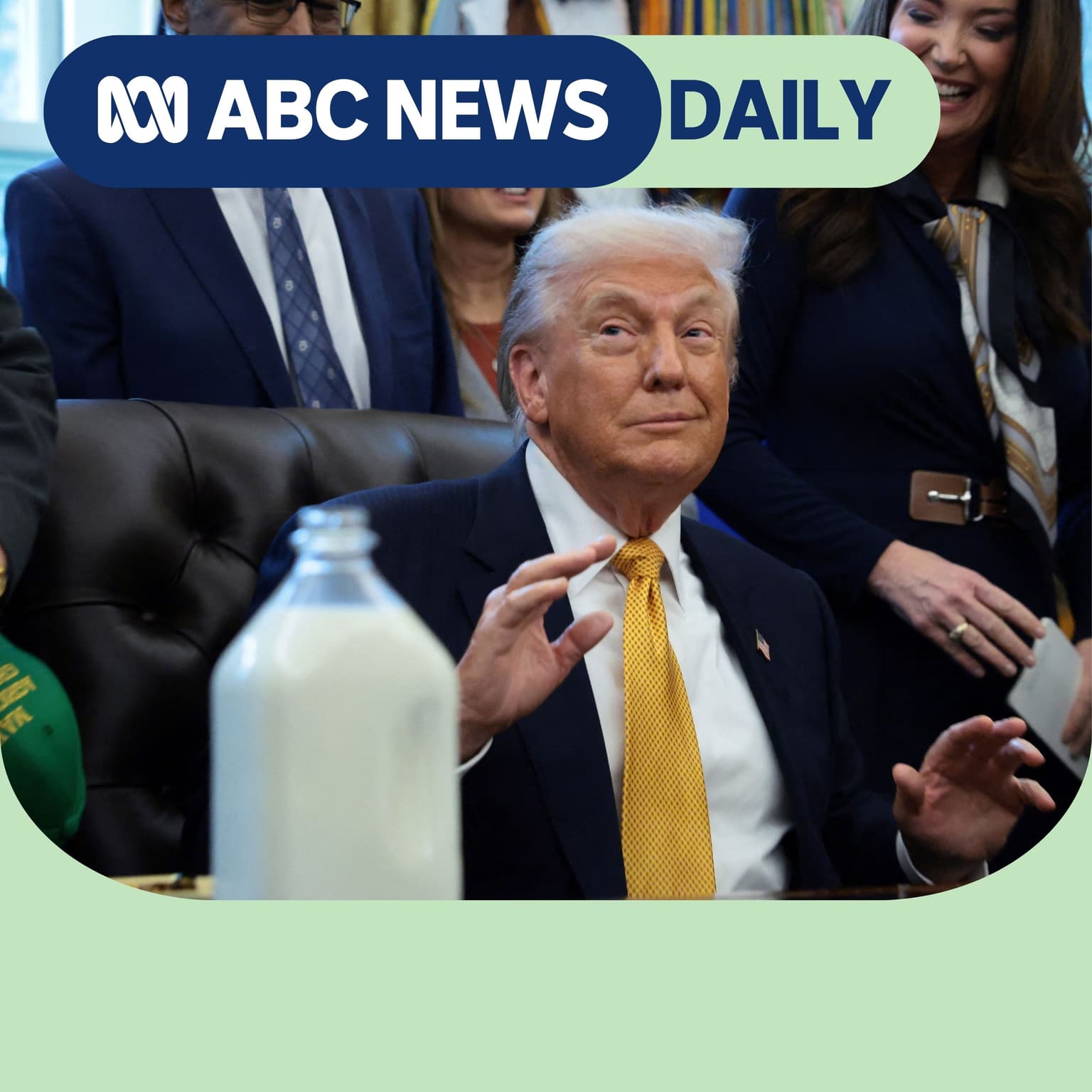 What’s behind Trump’s milk obsession? artwork