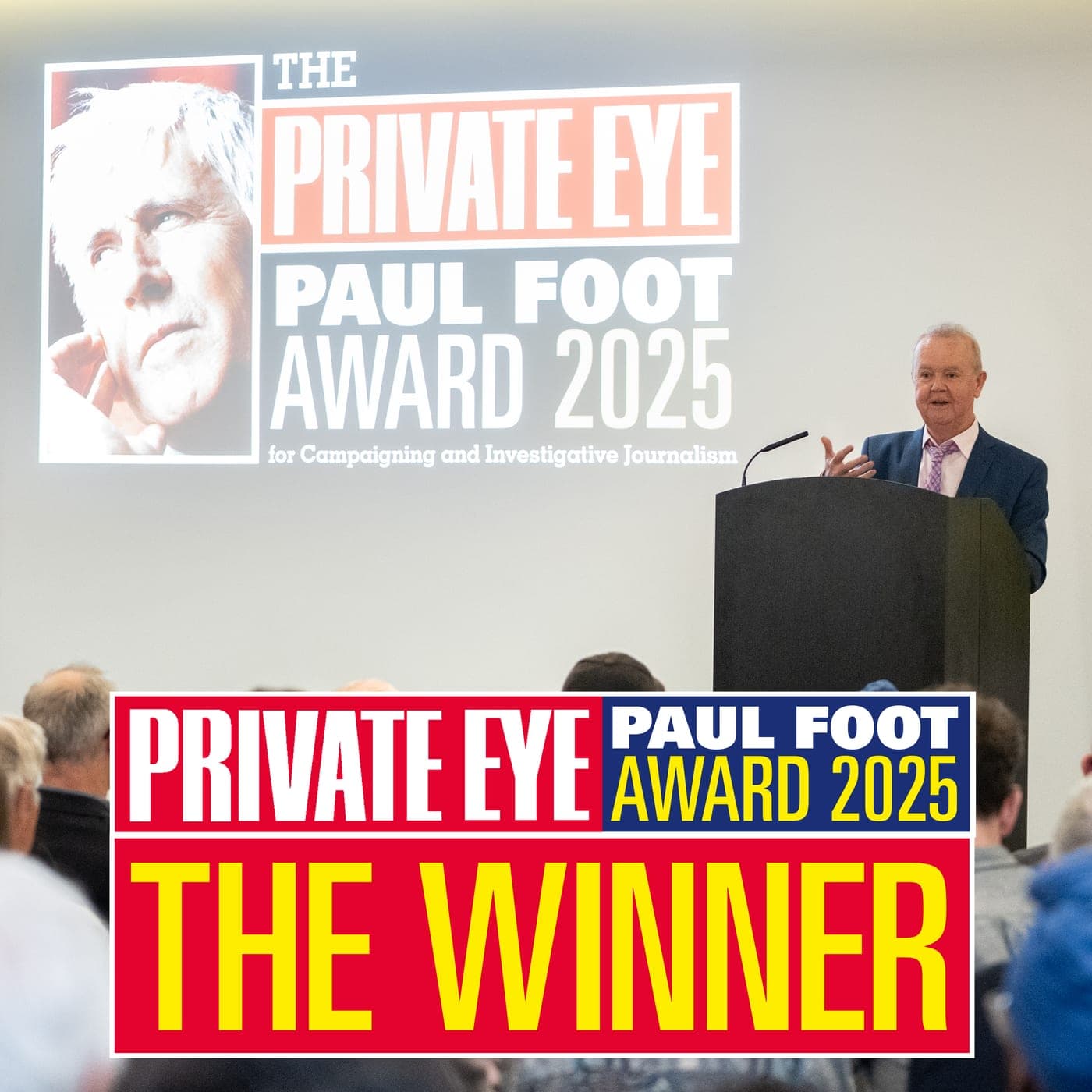 146: Paul Foot Award: The Winner artwork