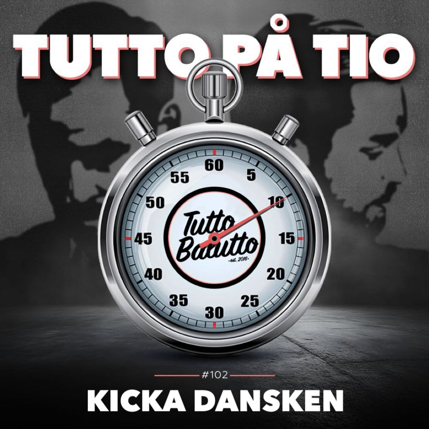 Tutto på tio – Kicka dansken artwork
