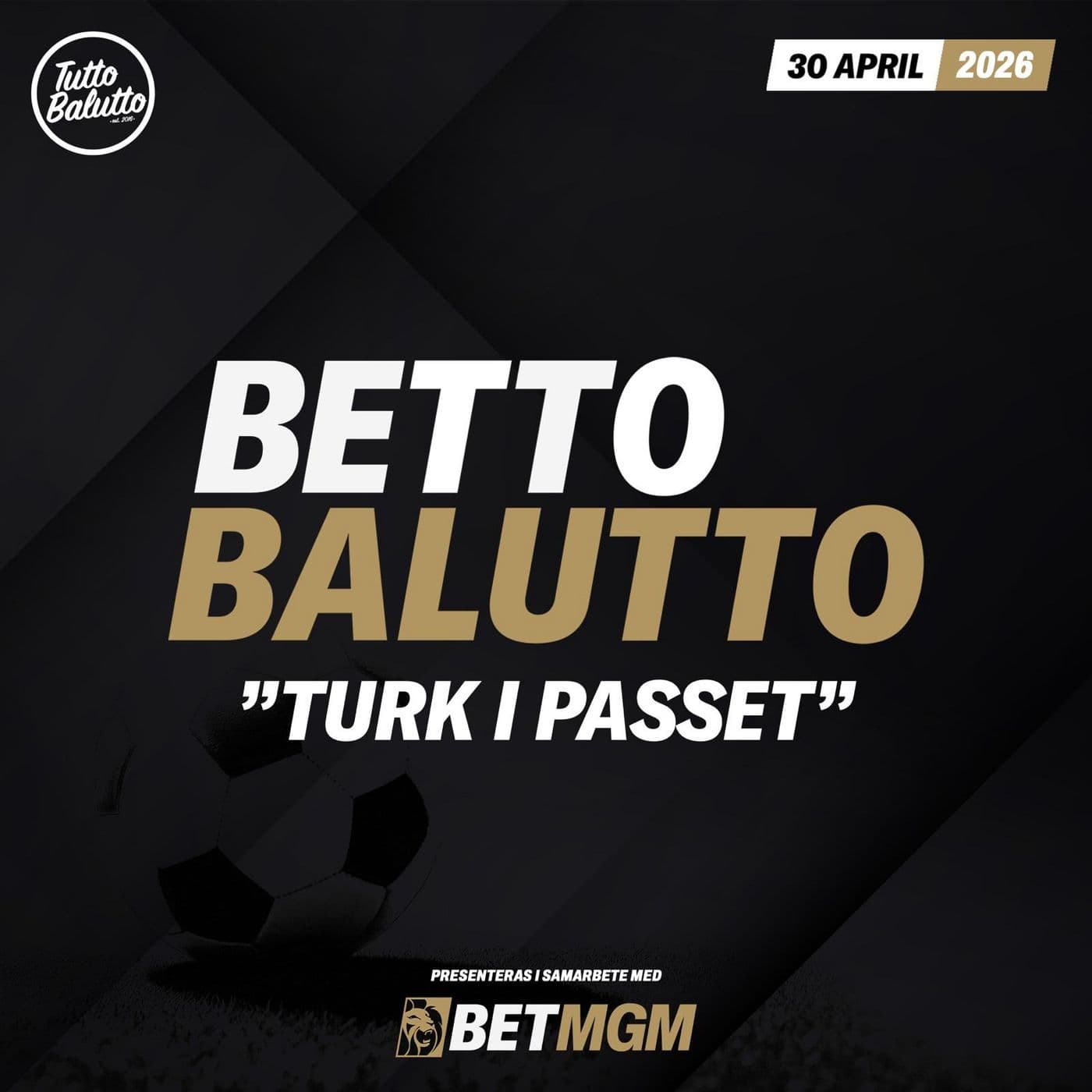 Betto Balutto - 30 april 2026 artwork