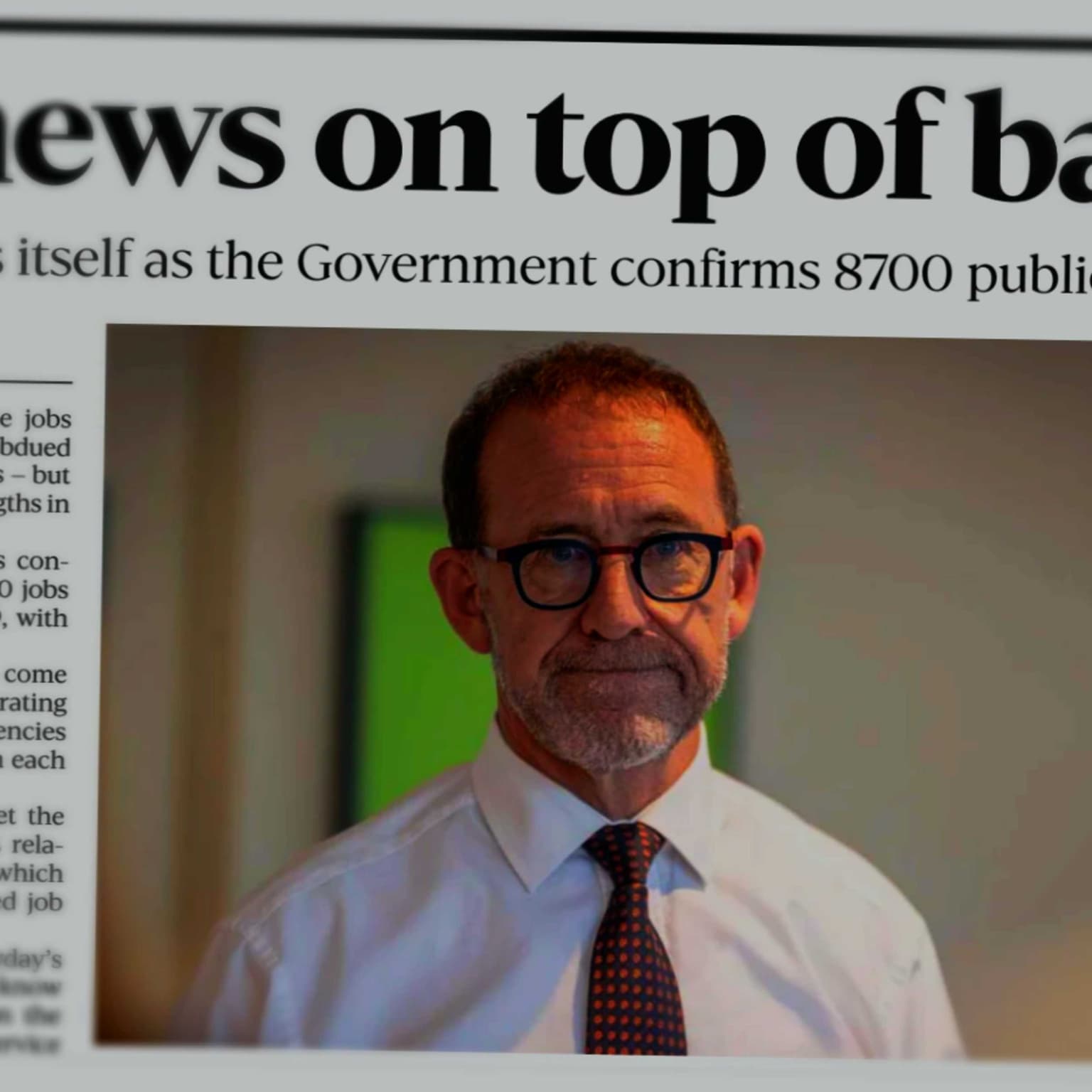 Public servants cut deep, RNZ boss flags exit, AI for programmes & podcasts artwork