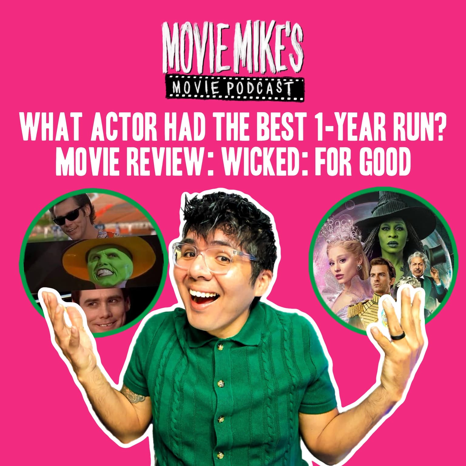 MOVIE MIKE: What Actor Had The Best Single Year Run? + Movie Review: Wicked: For Good: Trailer Park: Super Mario Galaxy artwork