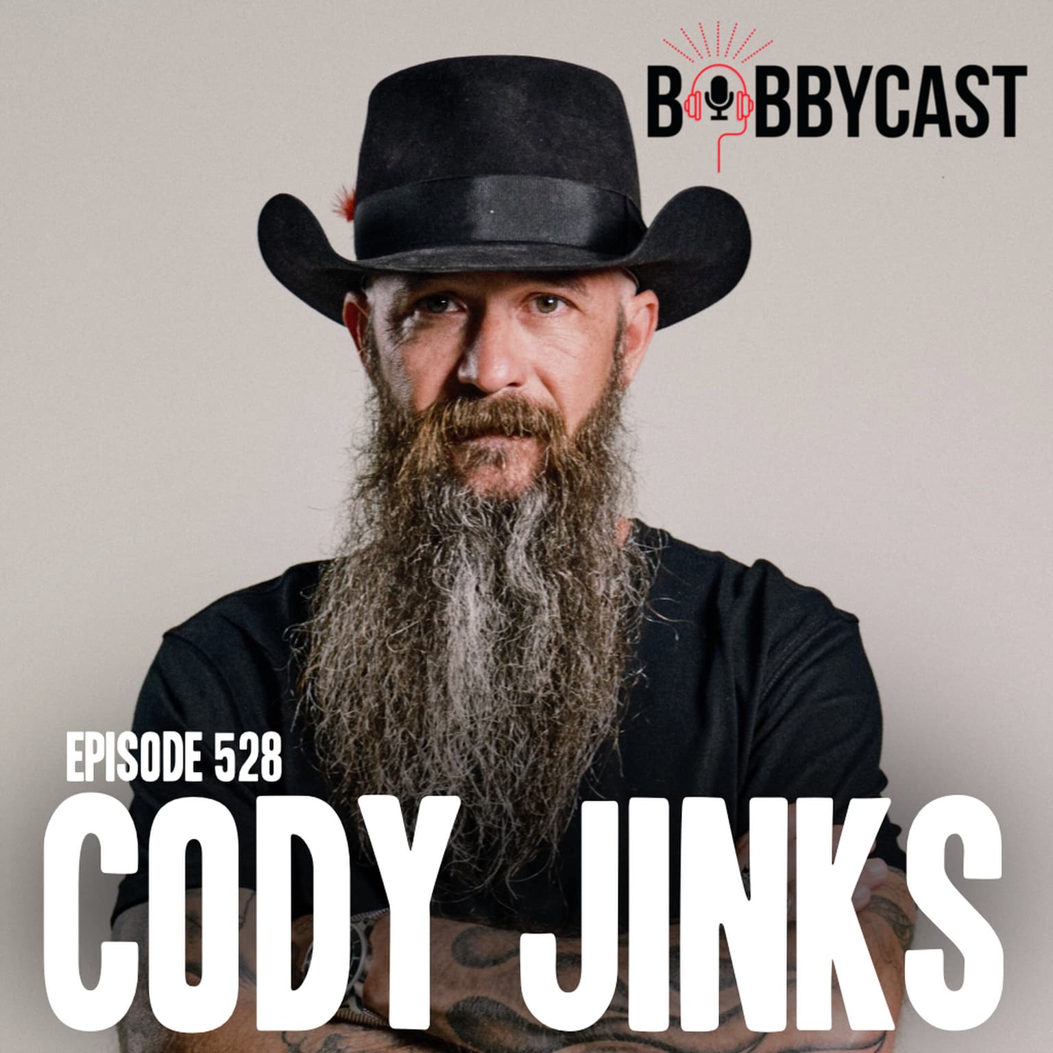 BOBBYCAST: Cody Jinks on Why People Think He’s Mean + The Reason He Quit Drinking + From Playing 200 Shows a Year to Spending More Time with Family + How an Identity Crisis Led To a Big Mistake artwork