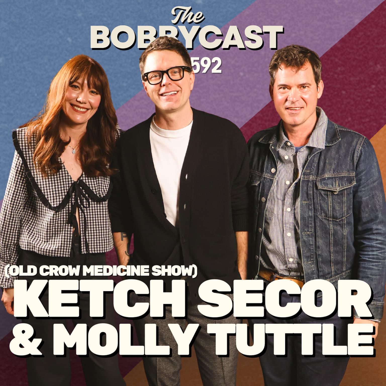 BOBBYCAST - Old Crow Medicine Show’s Ketch Secor and Molly Tuttle on Wagon Wheel artwork