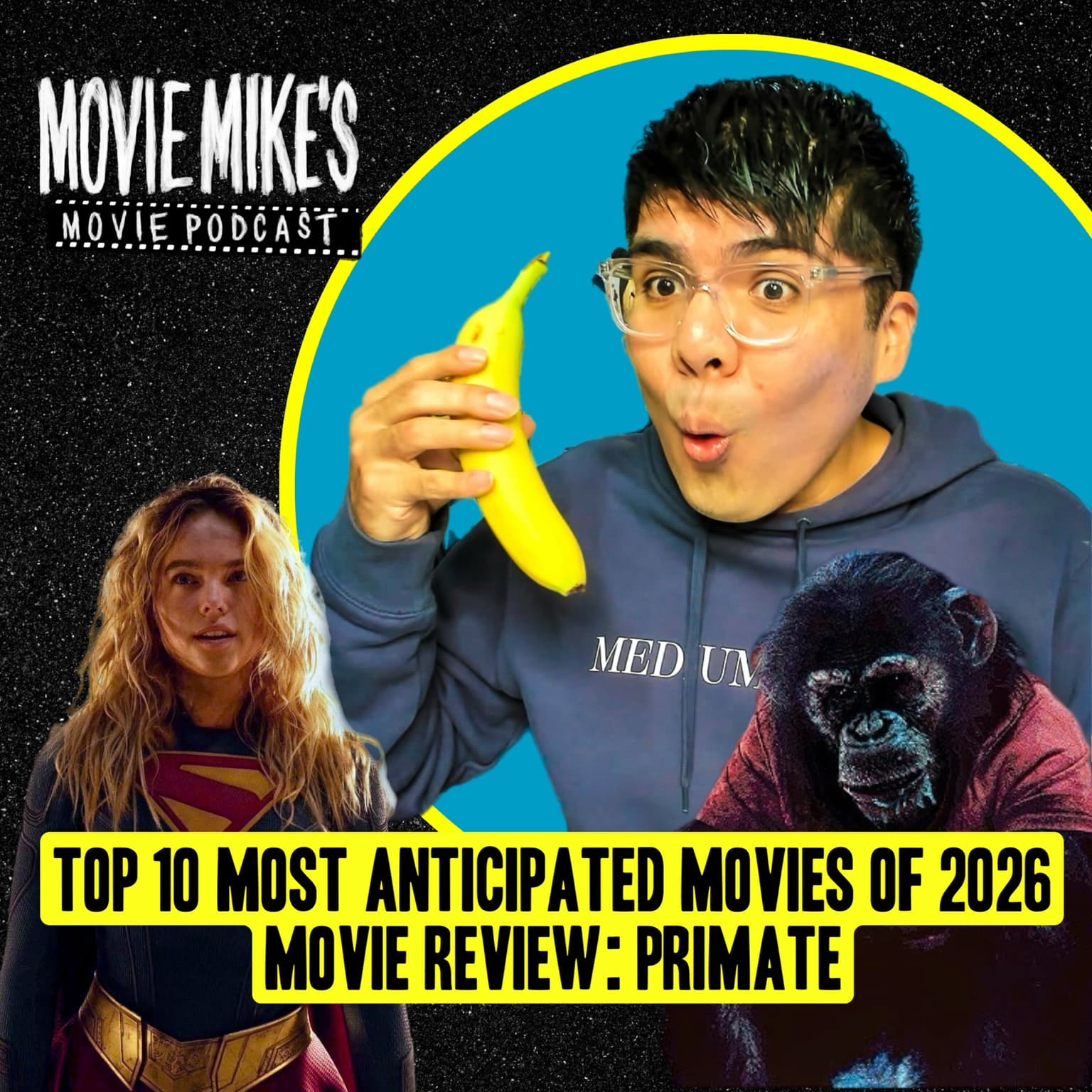 MOVIE MIKE: Top 10 Most Anticipated Movies of 2026 + Movie Review: Primate + Trailer Park: Madden artwork