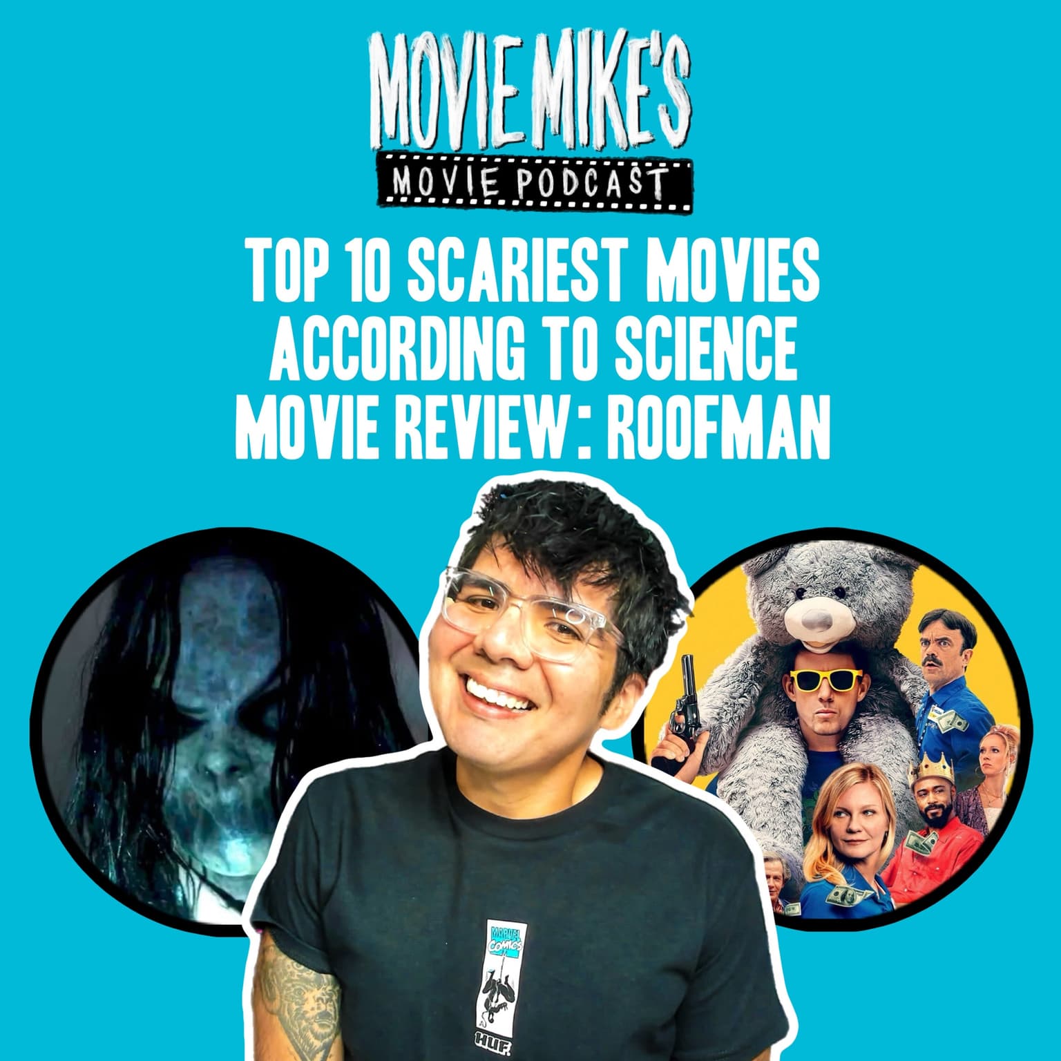 MOVIE MIKE: Top 10 Scariest Movies According to Science + Director of The Conjuring: Last Rites on Horror, Delusion and My Mom + Movie Review: Roofman + Trailer Park: The Running Man artwork