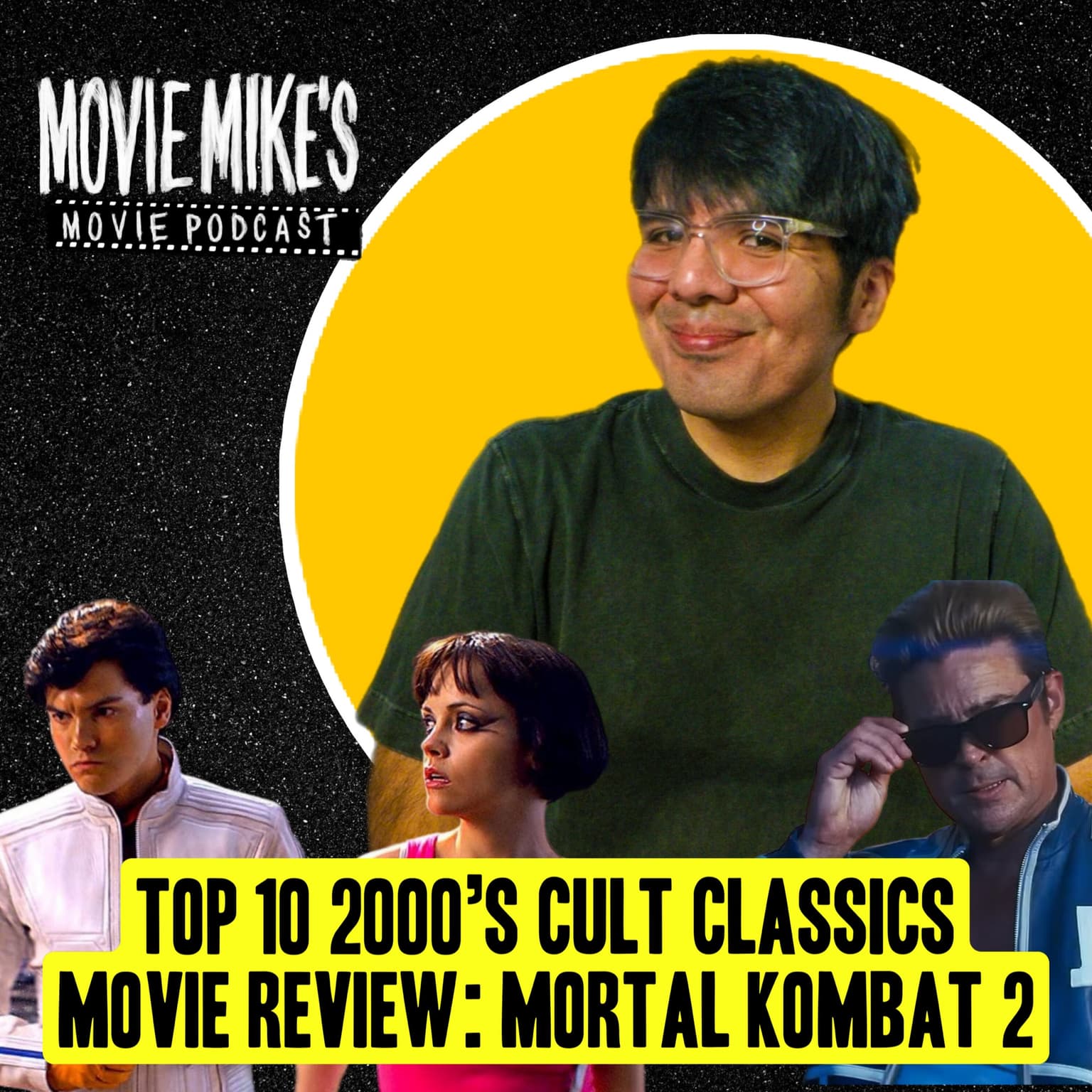 MOVIE MIKE'S MOVIE PODCAST - Emile Hirsch on Speed Racer, Into the Wild and Quentin Tarantino + 2000’s Cult Classics + Movie Review: Mortal Kombat 2 + Trailer Park: The Odyssey artwork