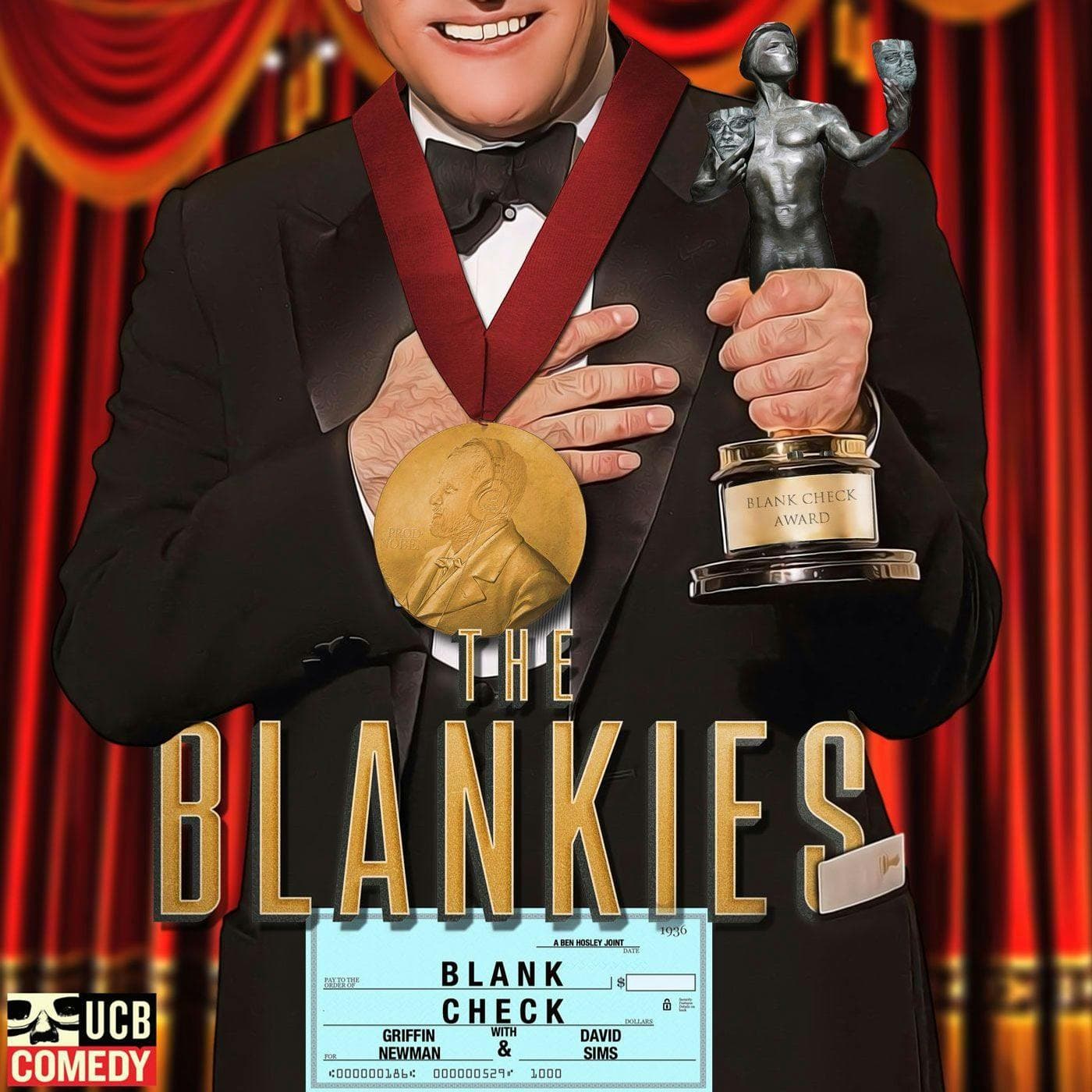 The Second Annual Blank Check Awards with Joe Reid artwork