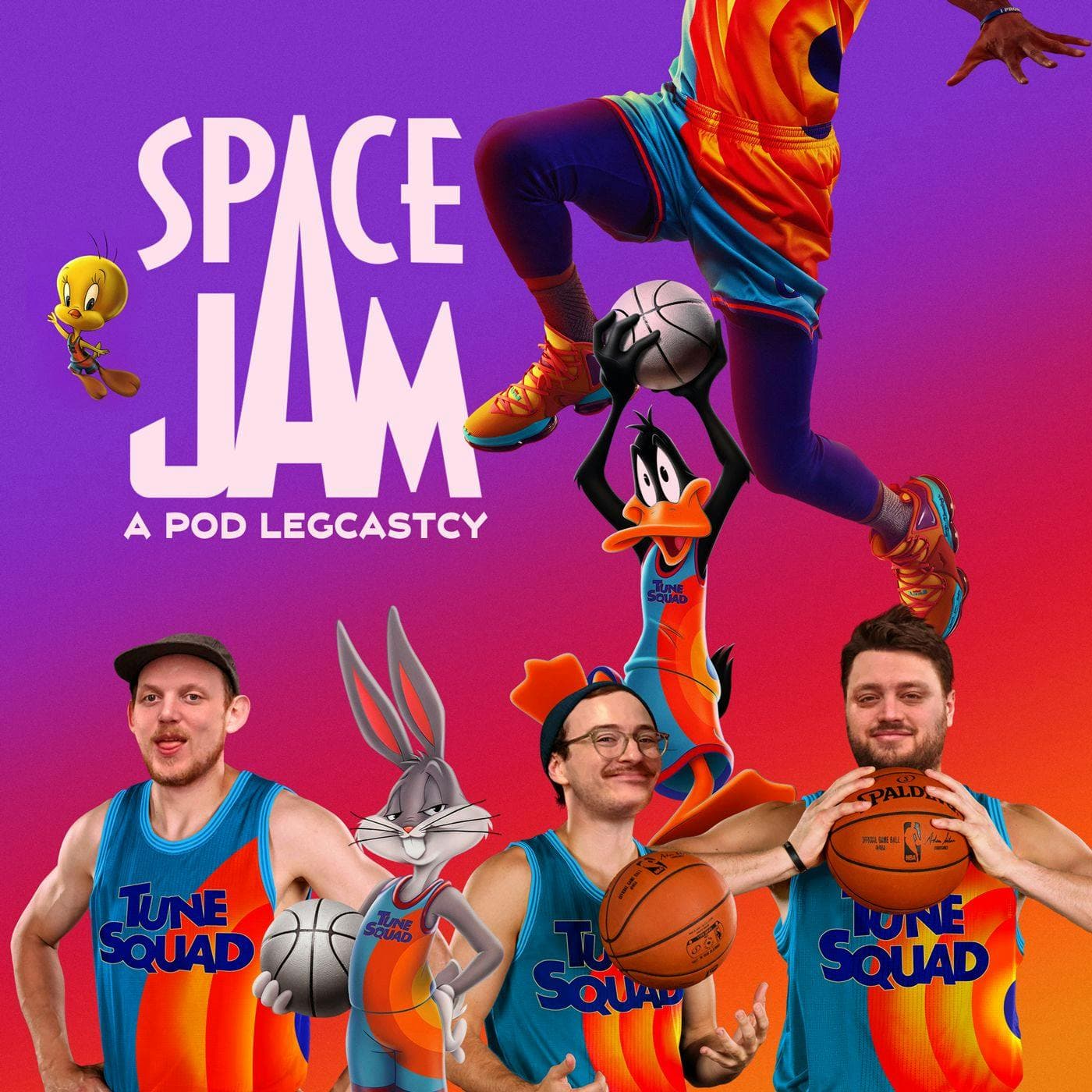 Space Jam: A New Legacy with James Newman artwork