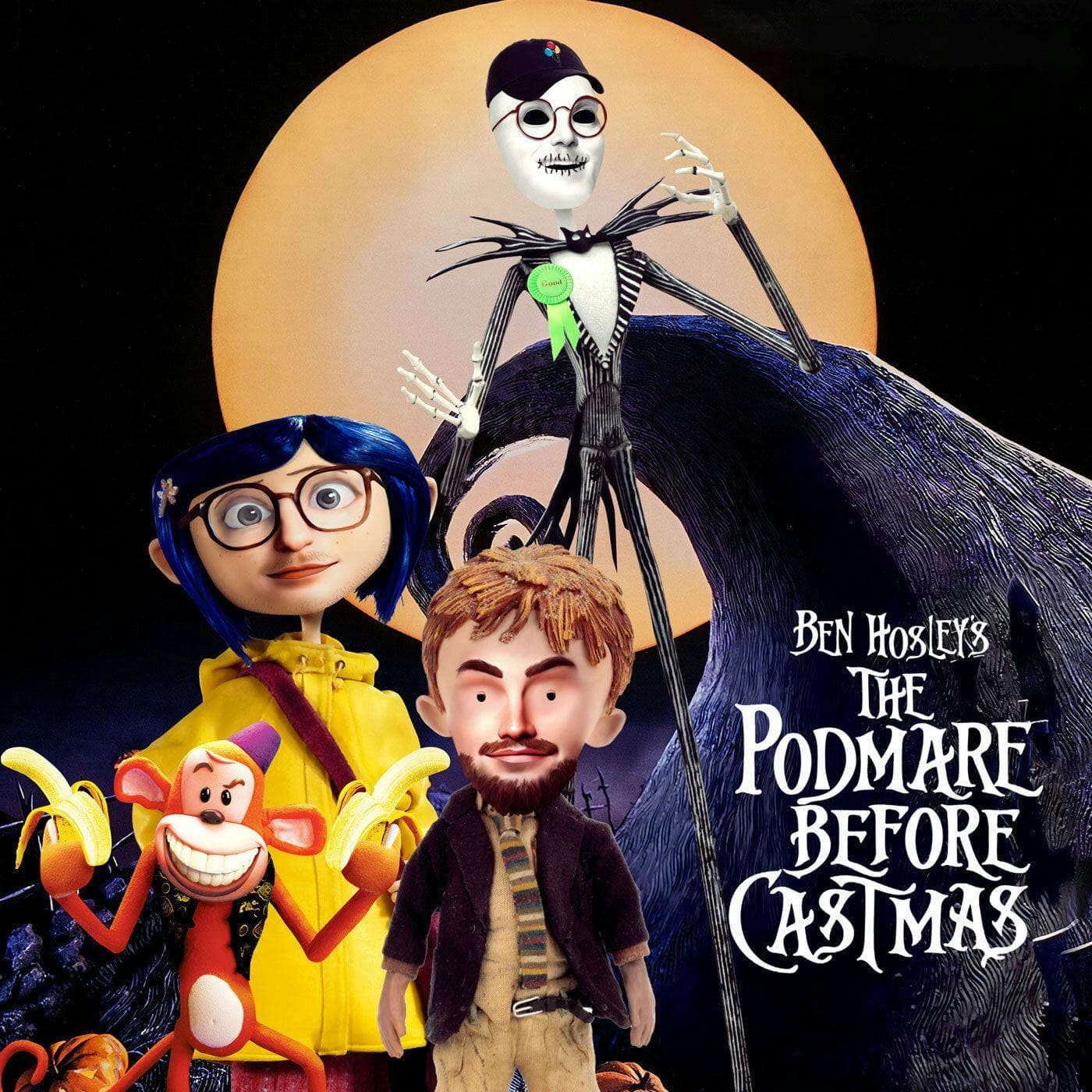 Coraline with J.D. Amato artwork