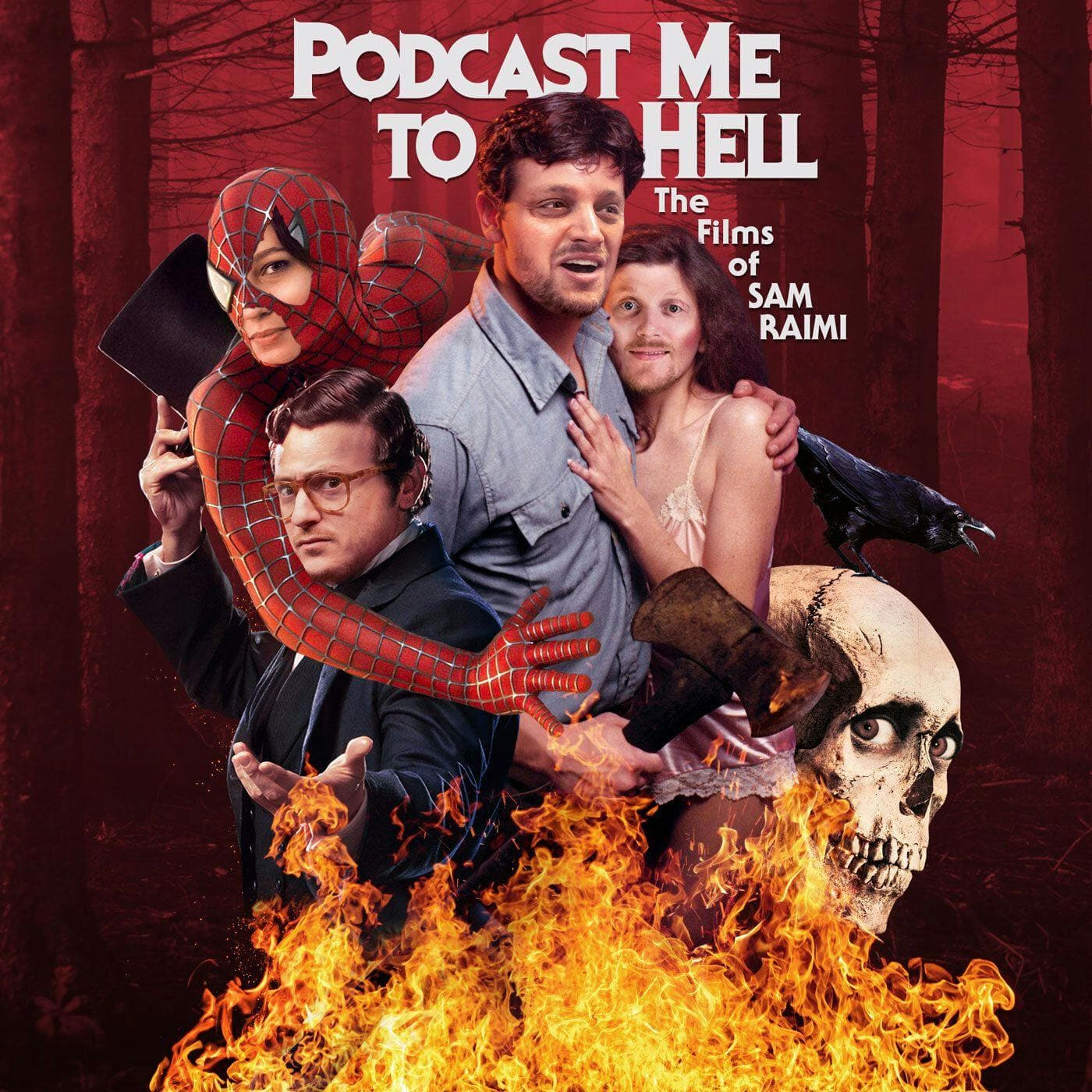 Evil Dead II with John Hodgman artwork
