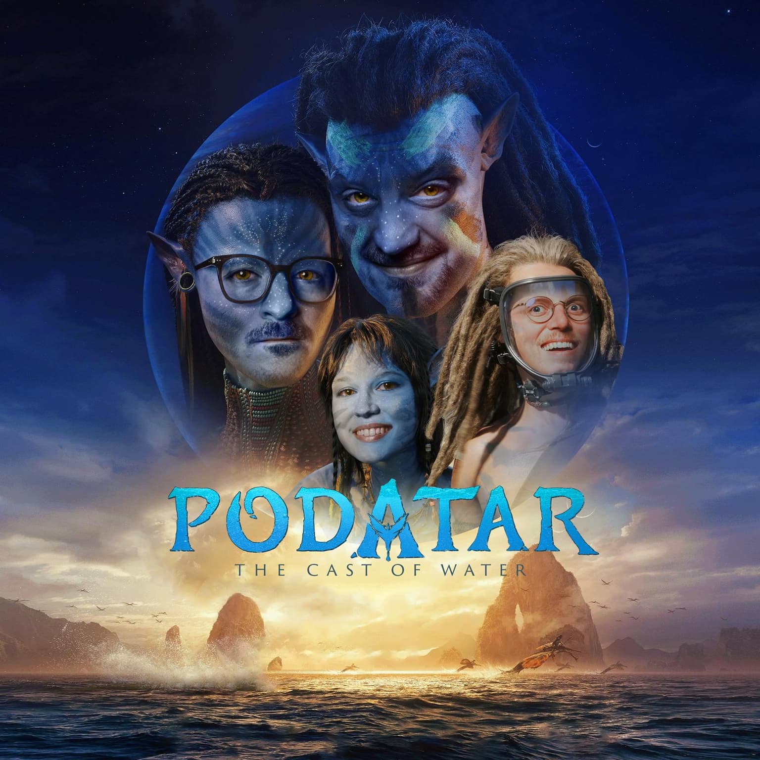 Avatar: The Way of Water with Marie Bardi artwork