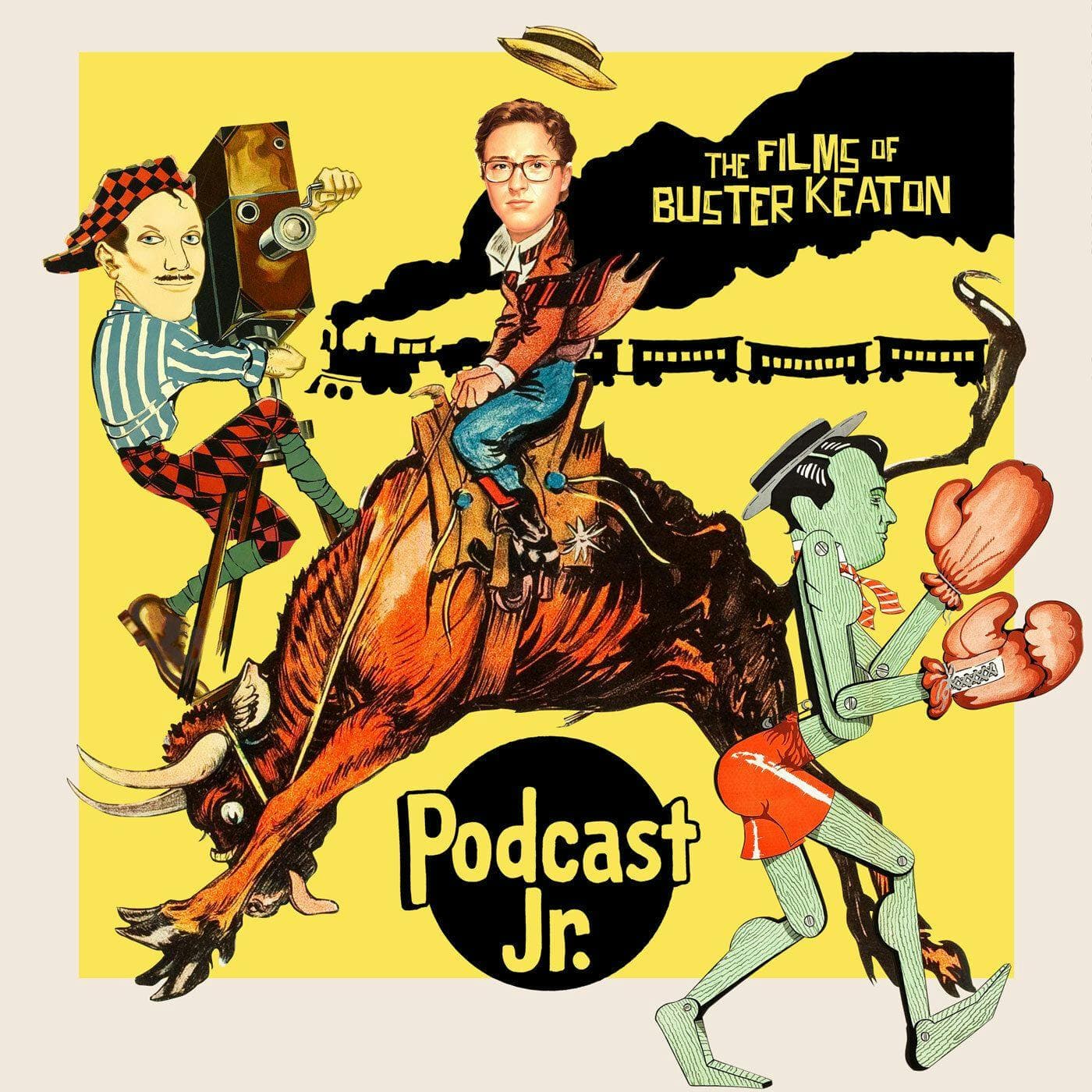 College / Steamboat Bill, Jr. with John Hodgman artwork