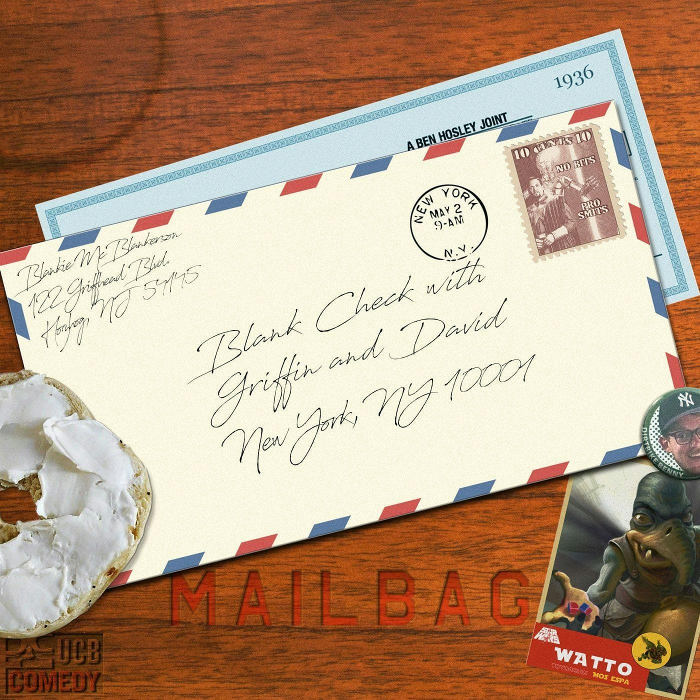 The First Blank Check Mailbag artwork