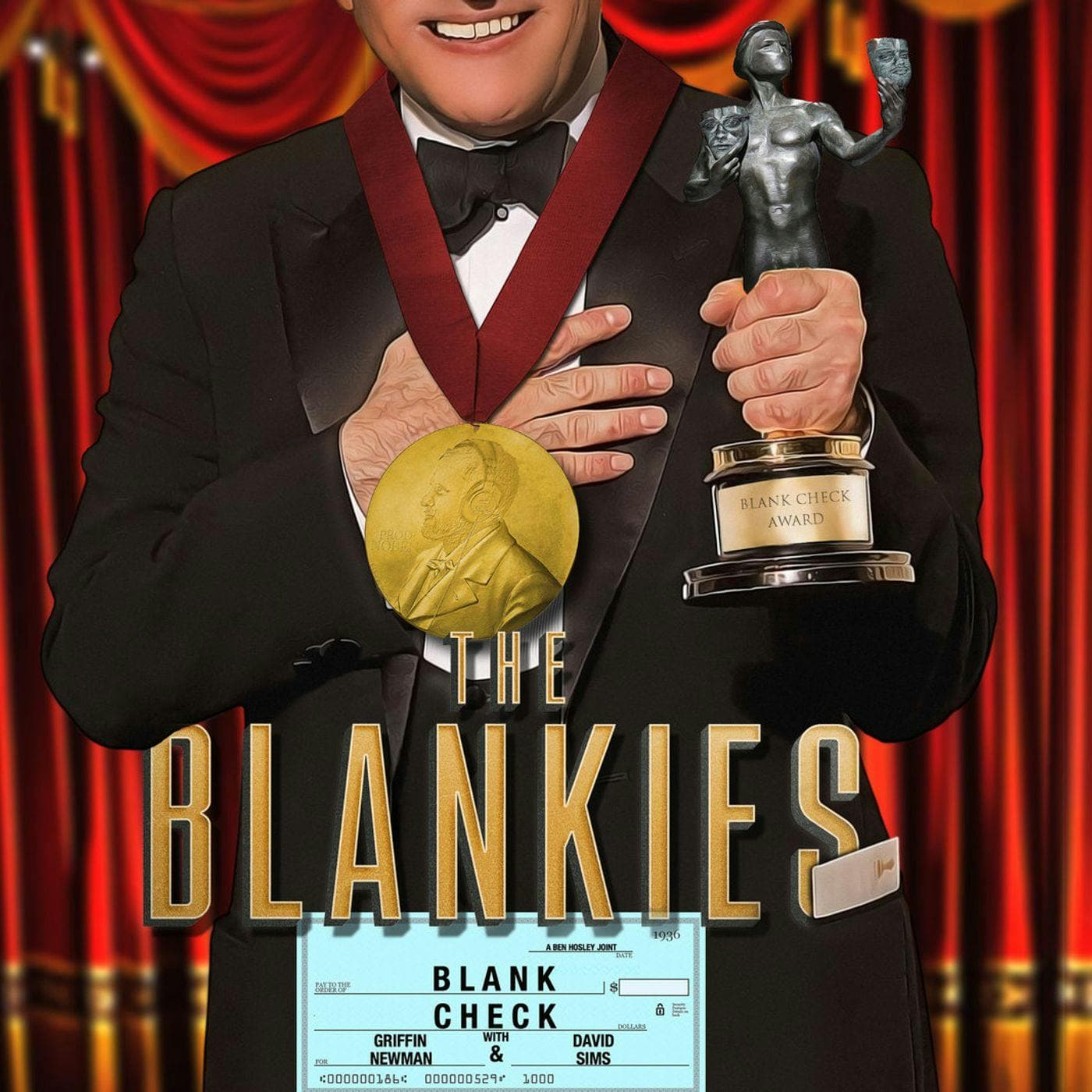 The Third Annual Blank Check Awards with Joe Reid artwork