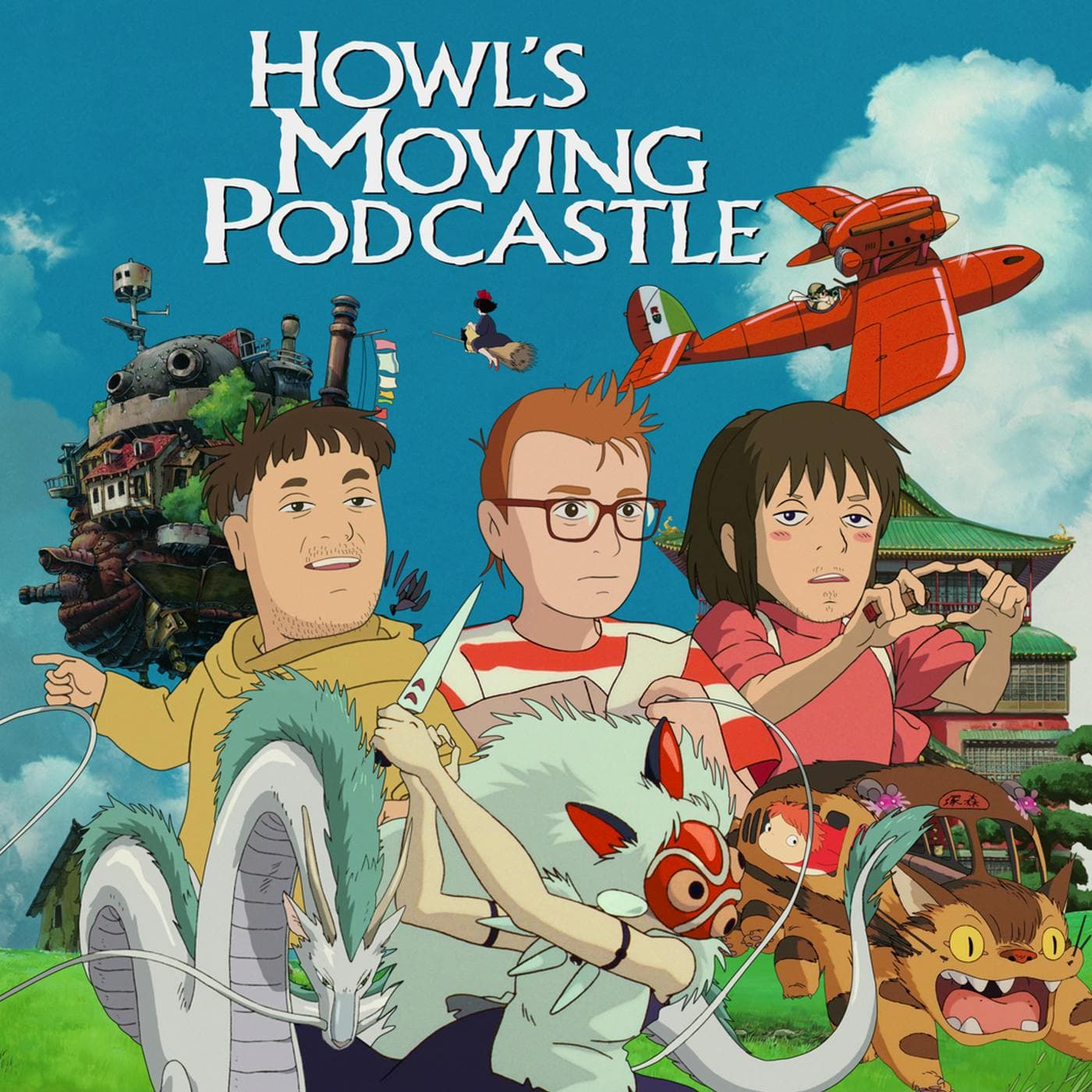 Howl's Moving Castle with David Ehrlich artwork