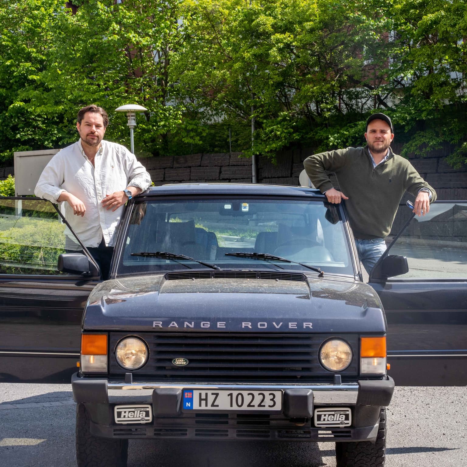 Bonus: Marius' Range Rover Classic V8 artwork