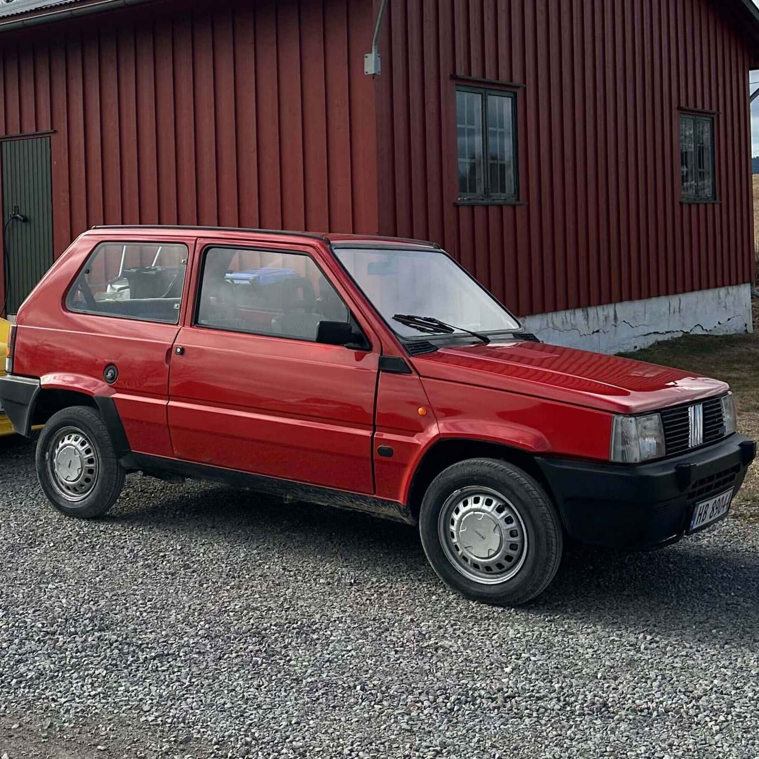 En ikke helt lydløs Fiat Panda artwork