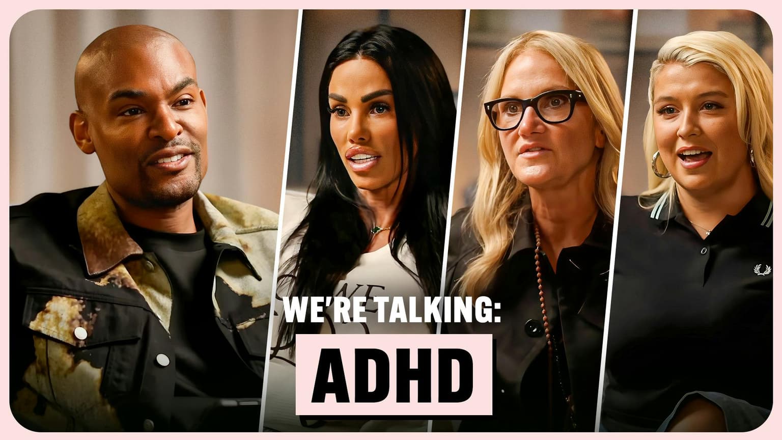 The Truth About ADHD In Adults with Mel Robbins, Katie Price and Caity Baser - We're Talking ADHD artwork