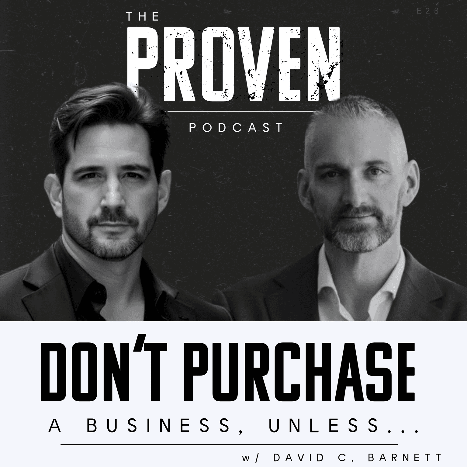DON'T PURCHASE A Business, Unless… - David C. Barnett artwork