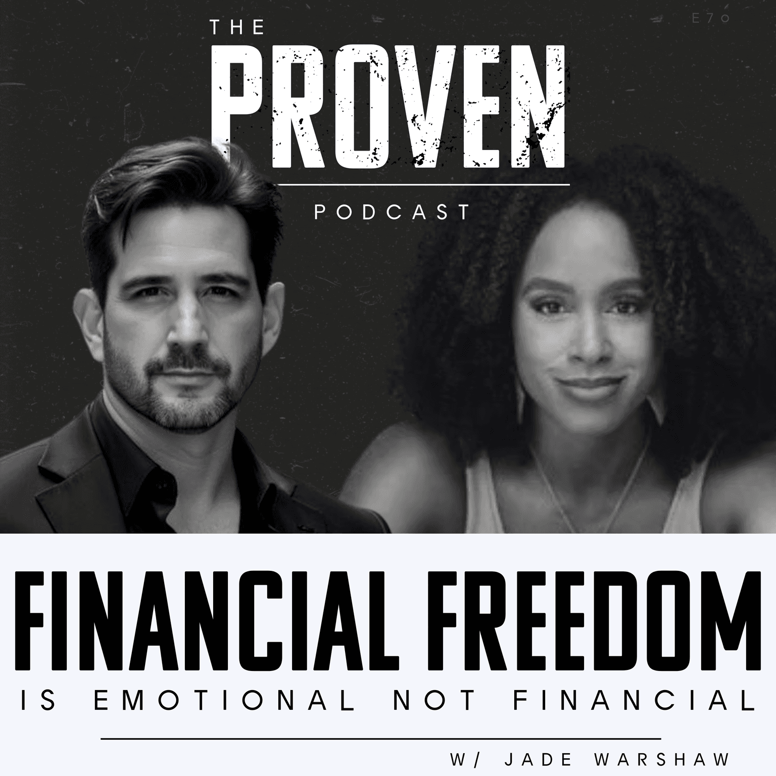 Financial Freedom is Emotional not Financial - Jade Warshaw artwork