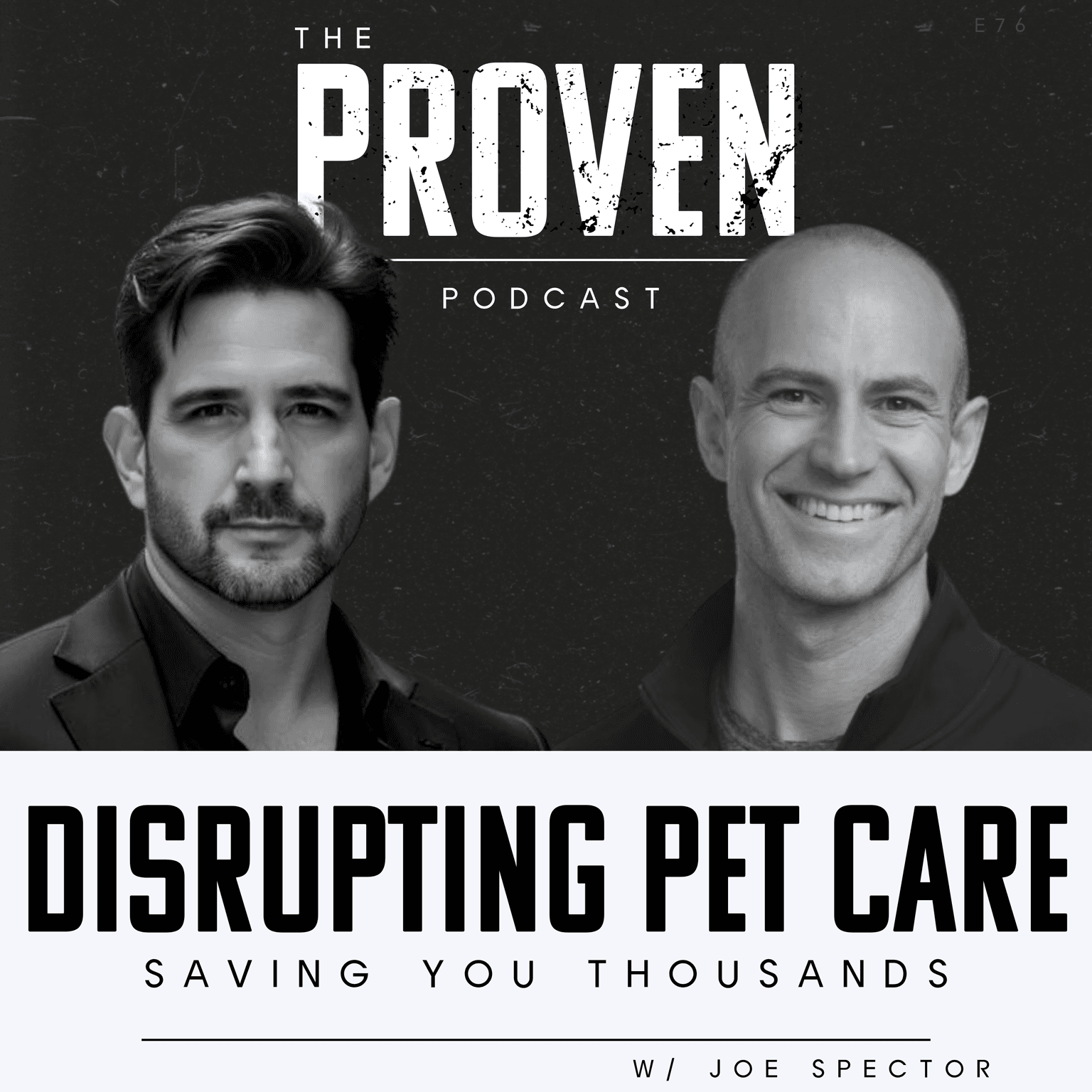 Disrupting Pet Care, Saving You Thousands - Joe Spector artwork