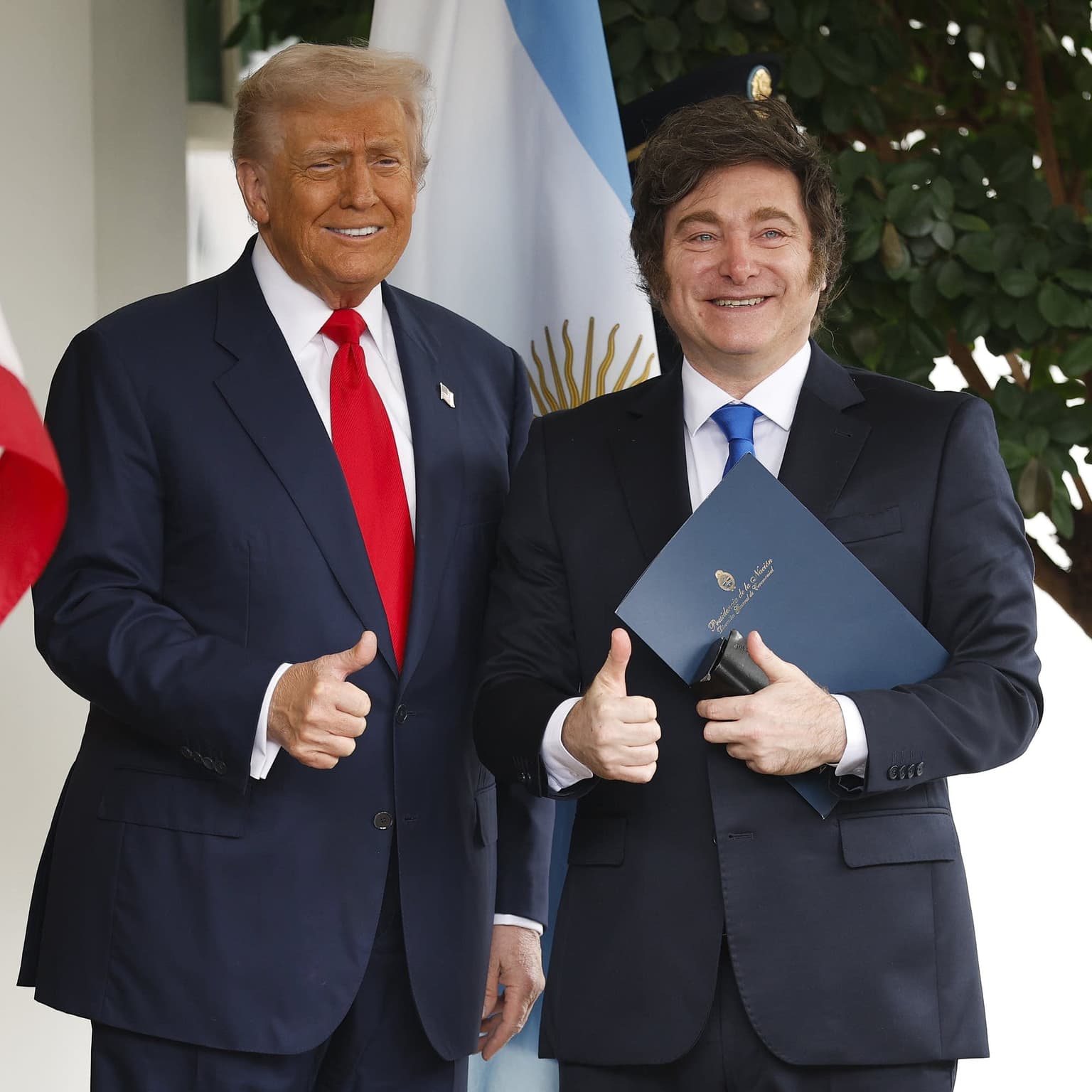 Why is Trump throwing money at the Argentine peso? artwork